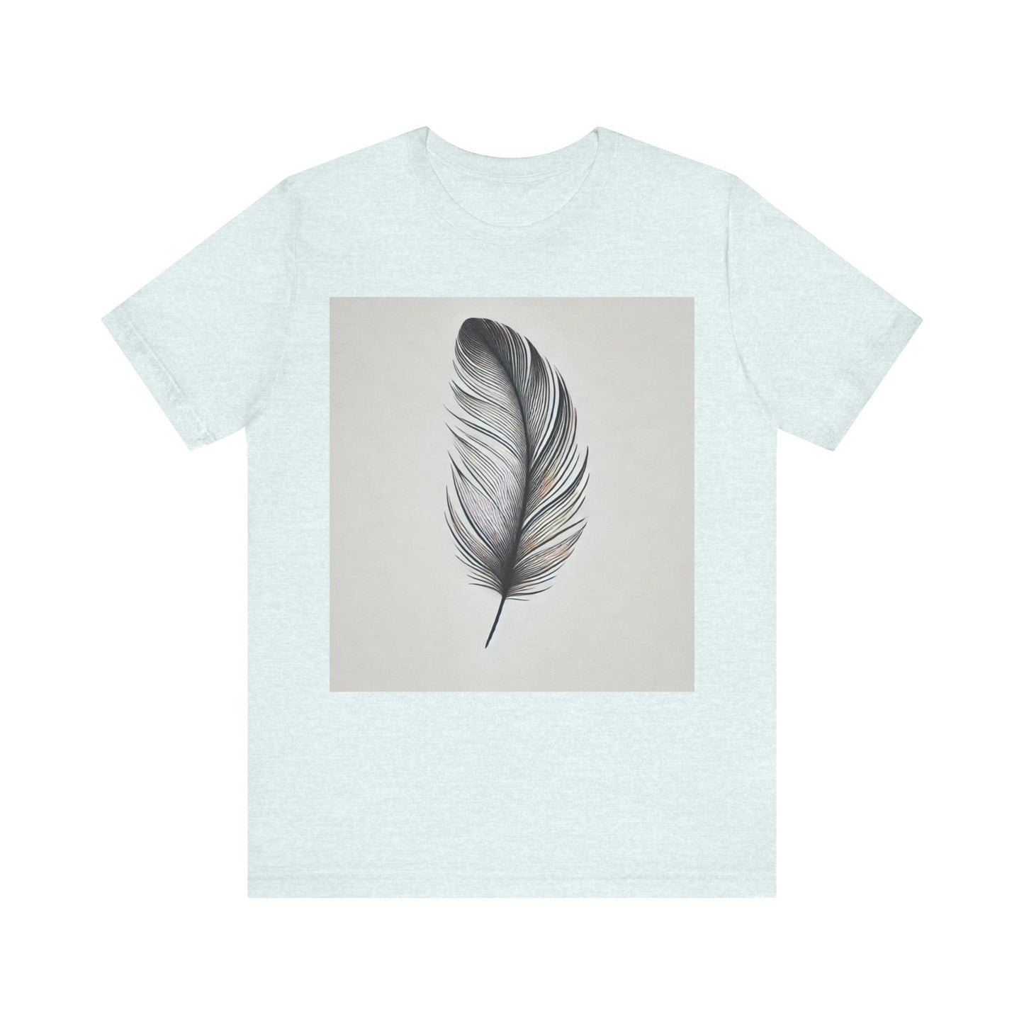 Solitary
Feather: Minimalist Line Art
