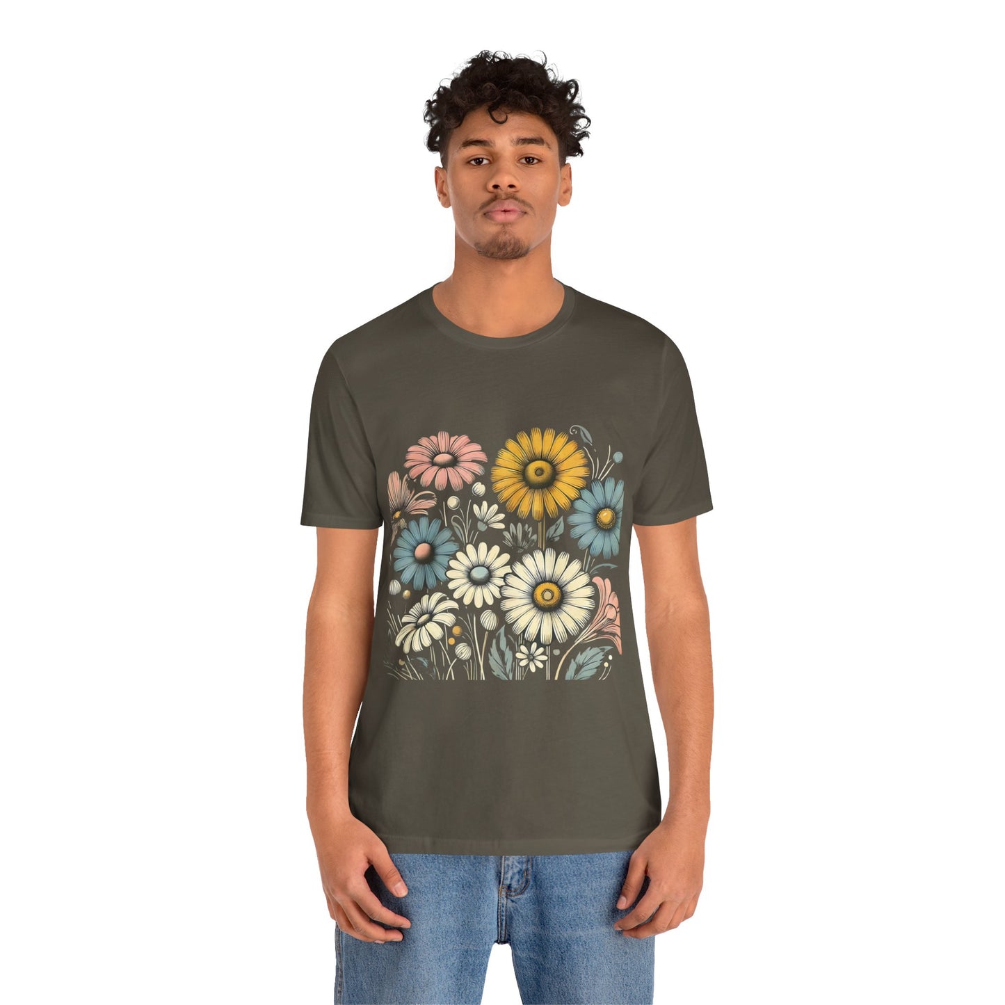 Groovy Floral Motif: GROOVY Retrozip
