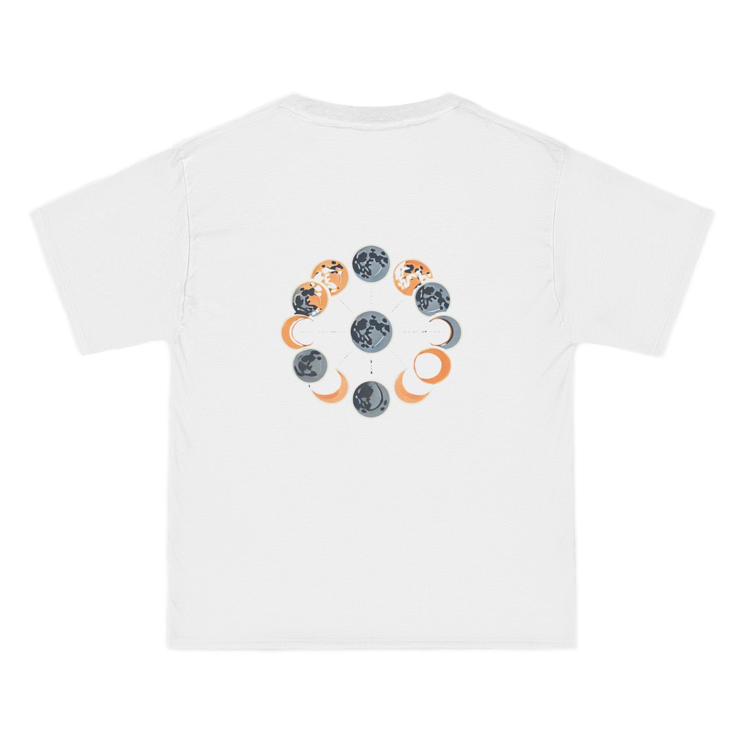 Lunar
Phases: Minimalist Geometric
