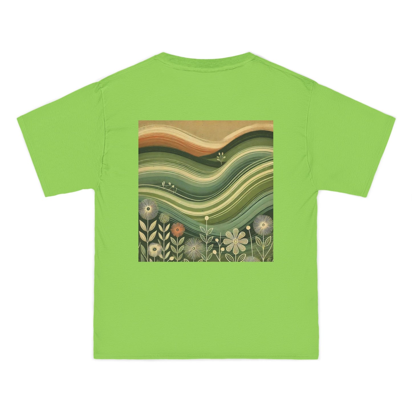 Rolling
Hills: Floral Sepia