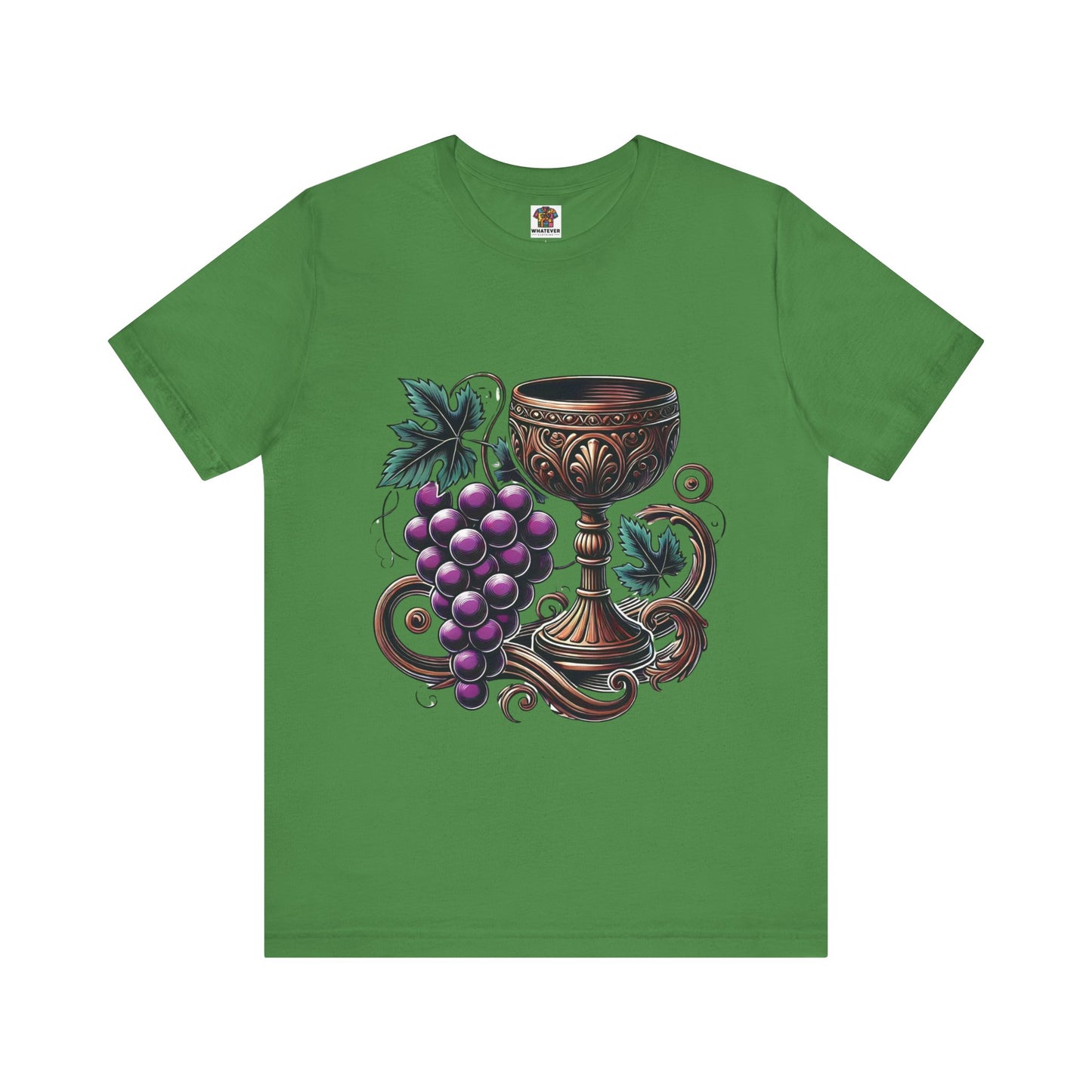 Grapes and Goblet: Classical Elegance