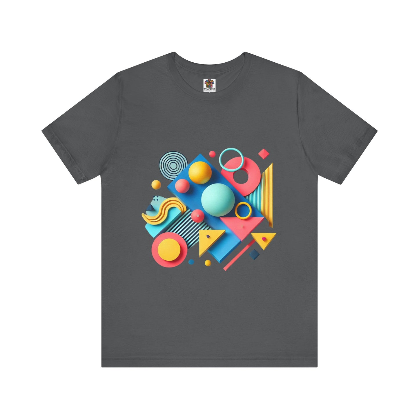 Abstract Geometric Shapes Design: Pop Surrealism