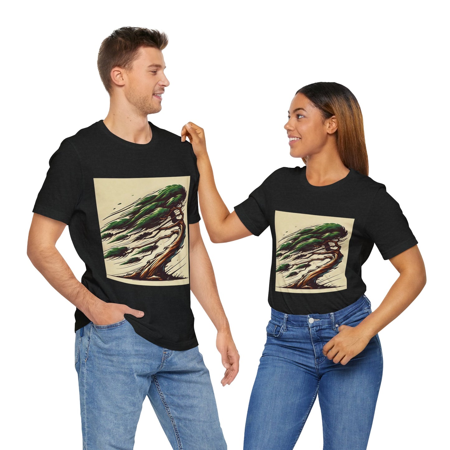 Wind-Swept Pine: Dynamic Motion
