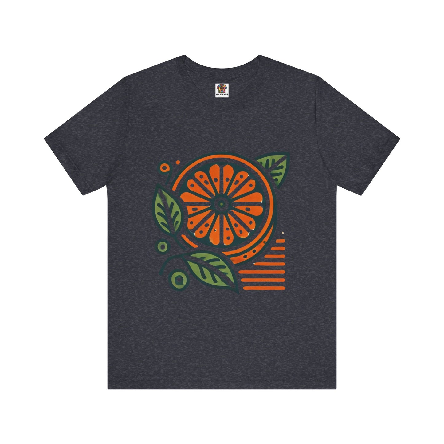 Citrus Slice: Floral Orange Vibe