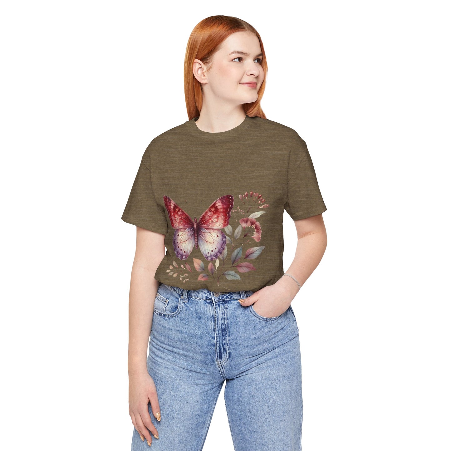 Watercolor Butterfly: Watercolor Floral