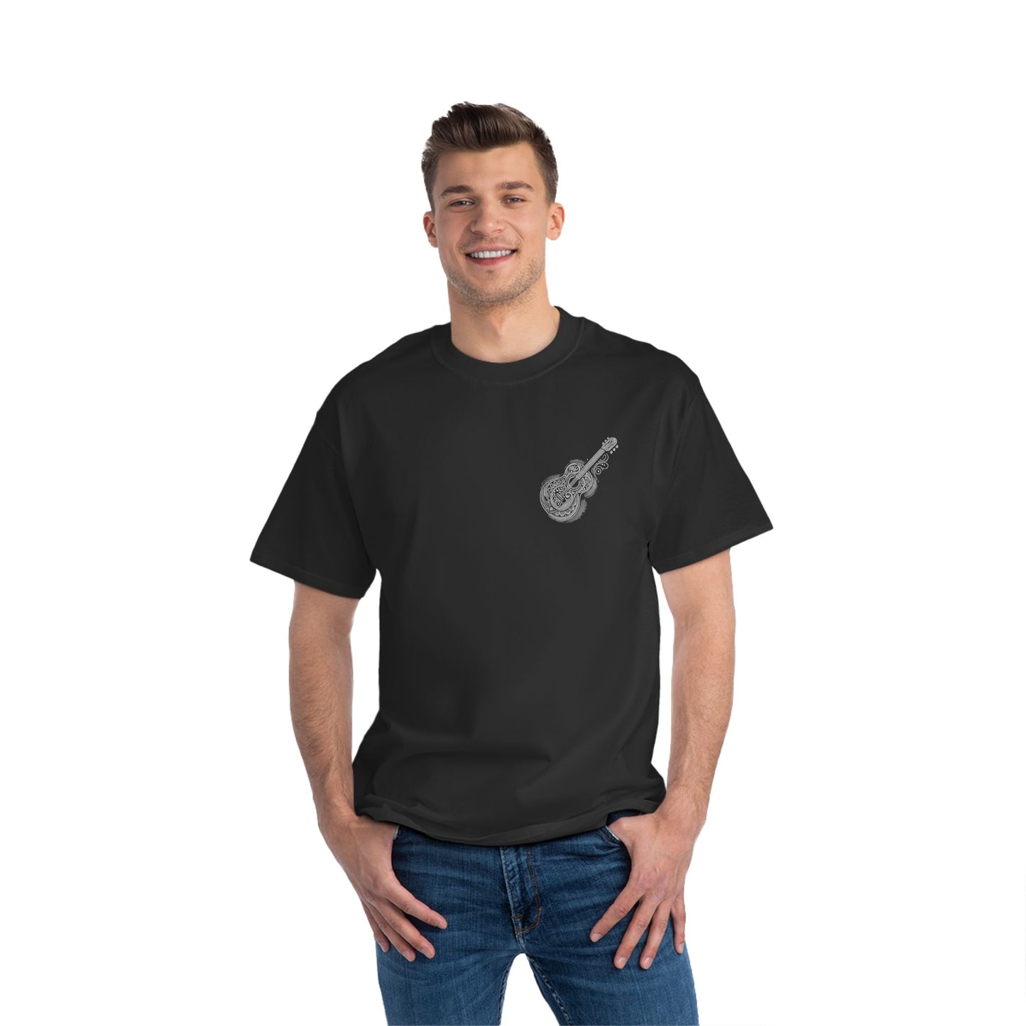 Stylized
Guitar: Monochromatic Deco
