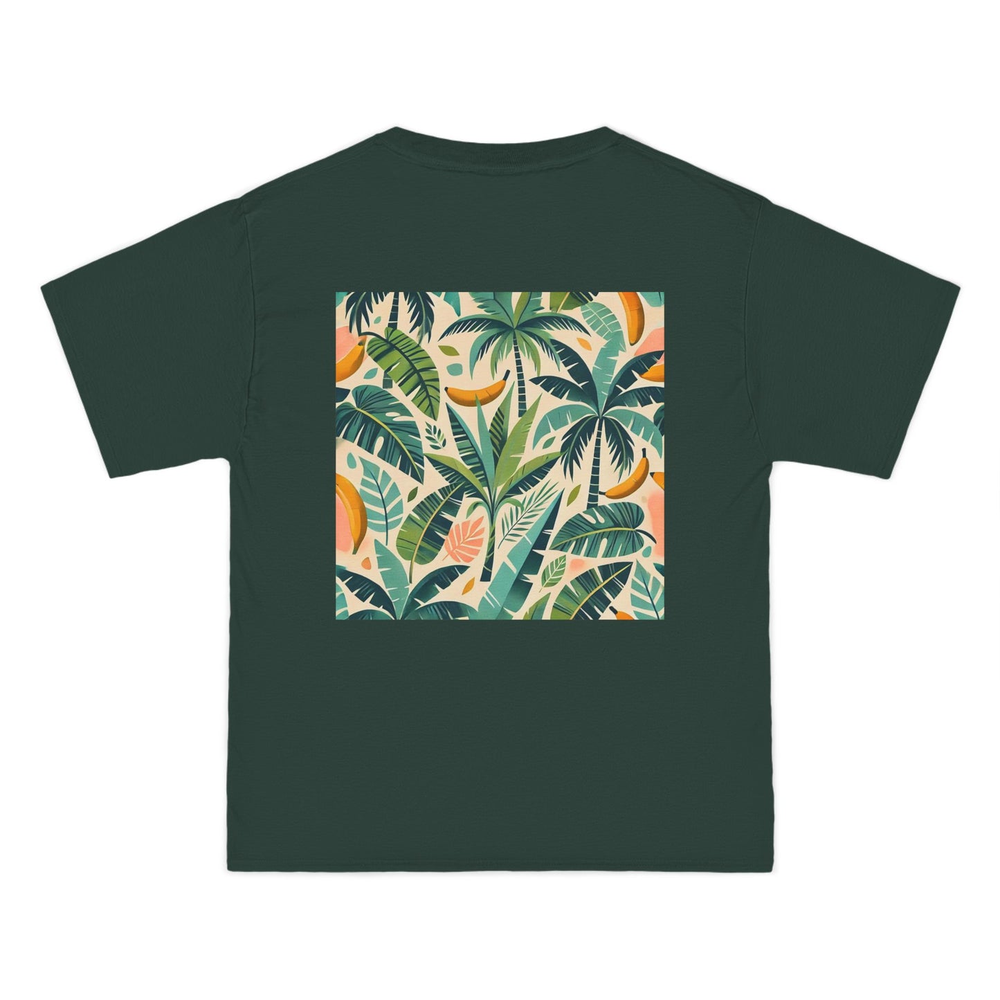 Palm
Trees and Leaves: Playful Summer