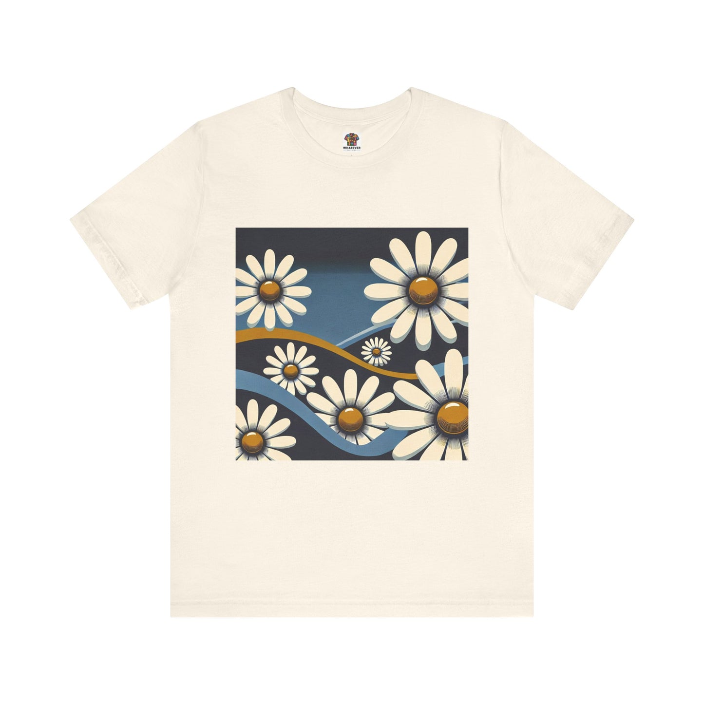 Daisy Landscape: Retro Pop-Art