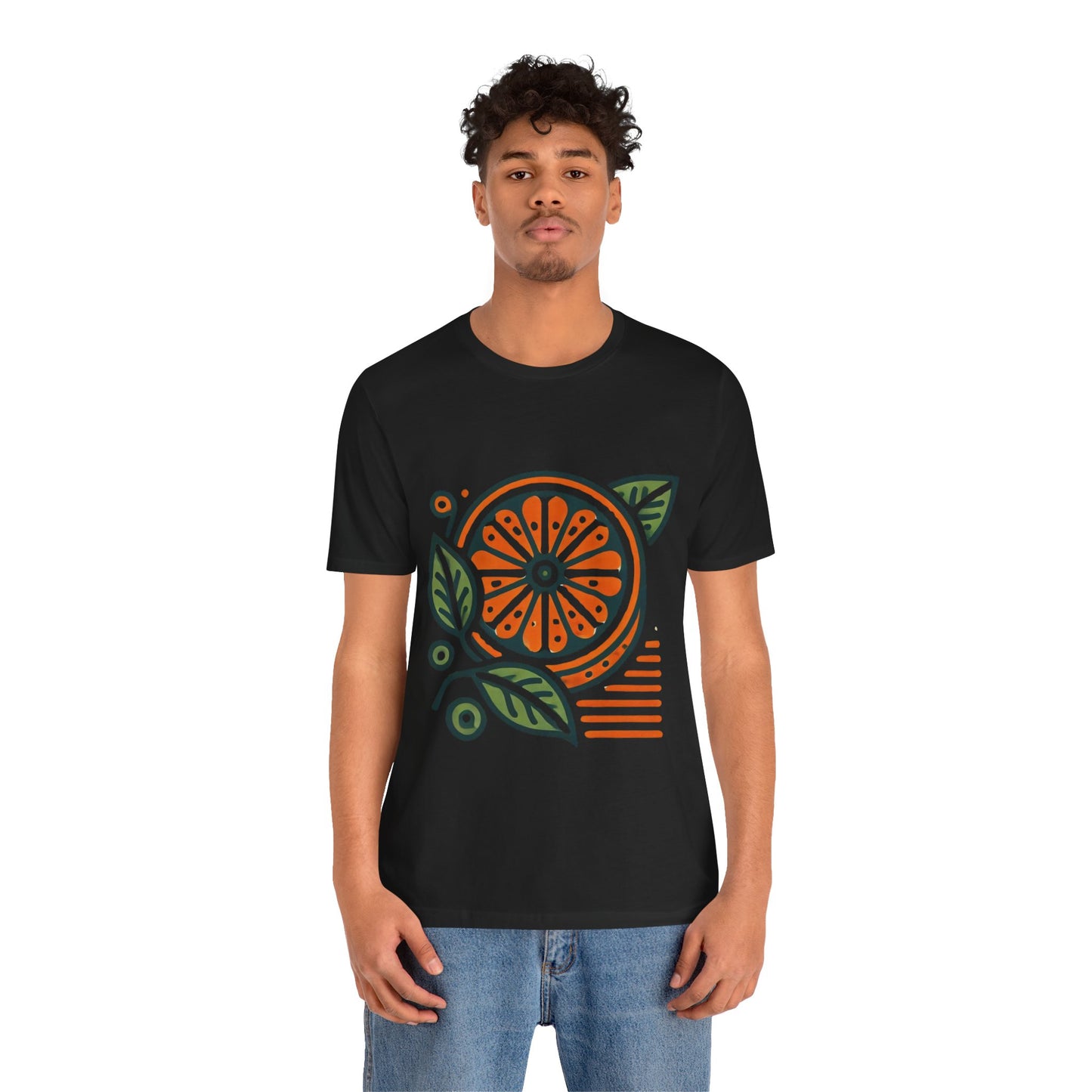 Citrus Slice: Floral Orange Vibe