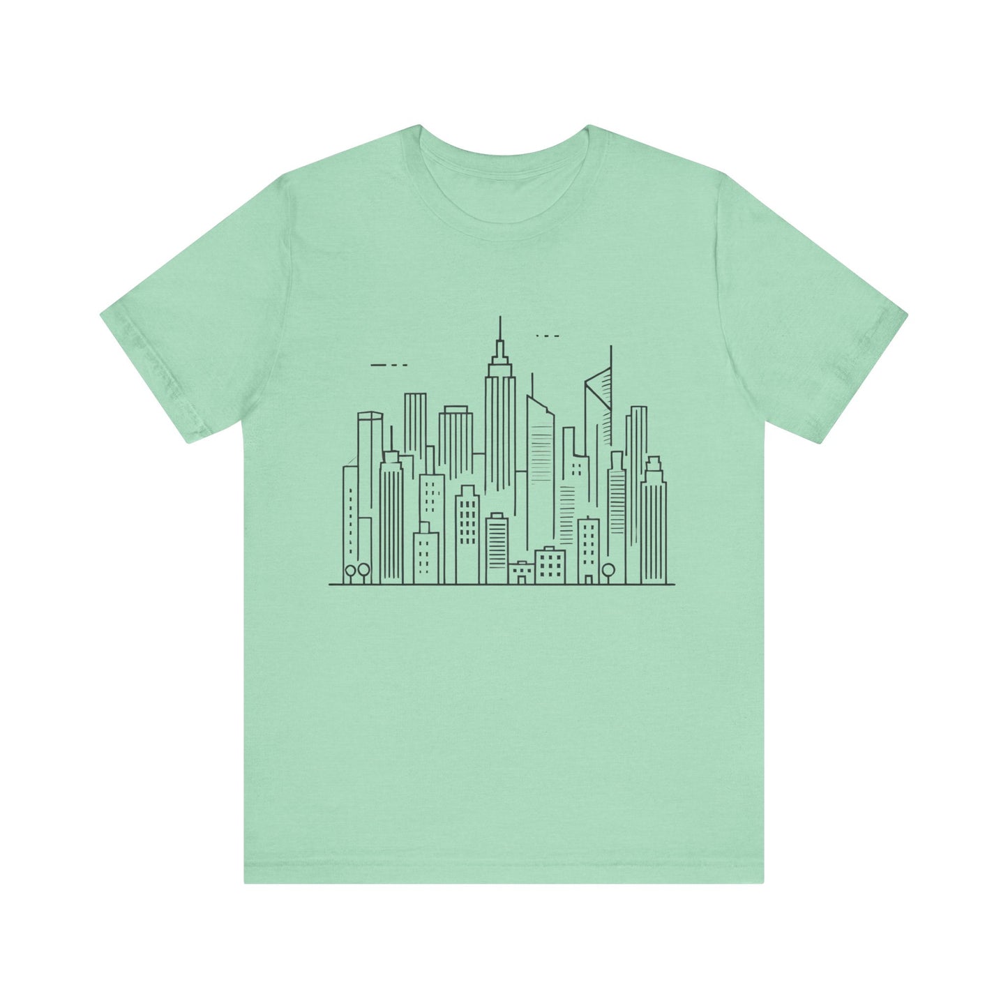 Architectural
Shape: Minimalist Line Art