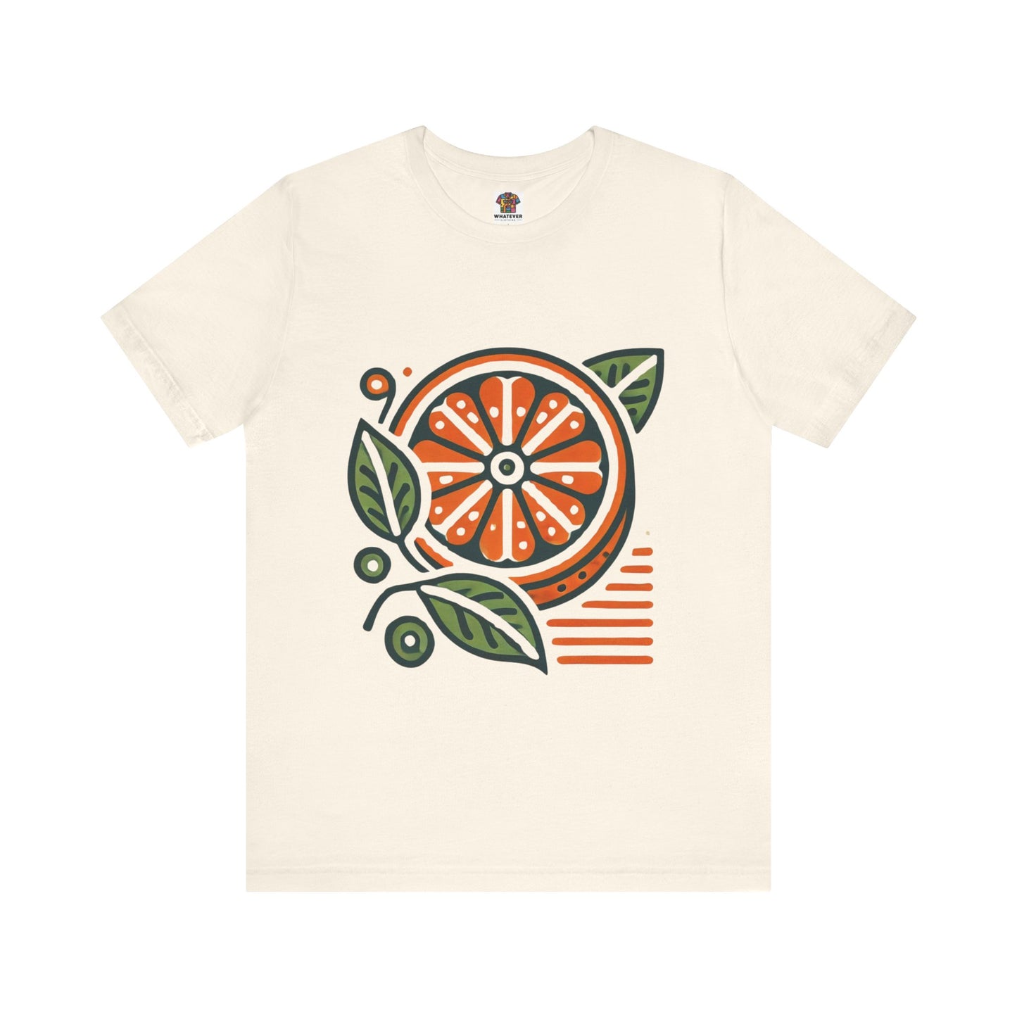 Citrus Slice: Floral Orange Vibe