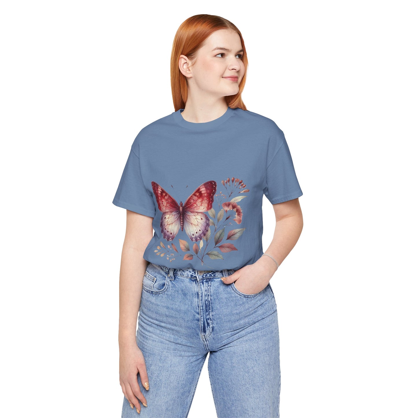 Watercolor Butterfly: Watercolor Floral