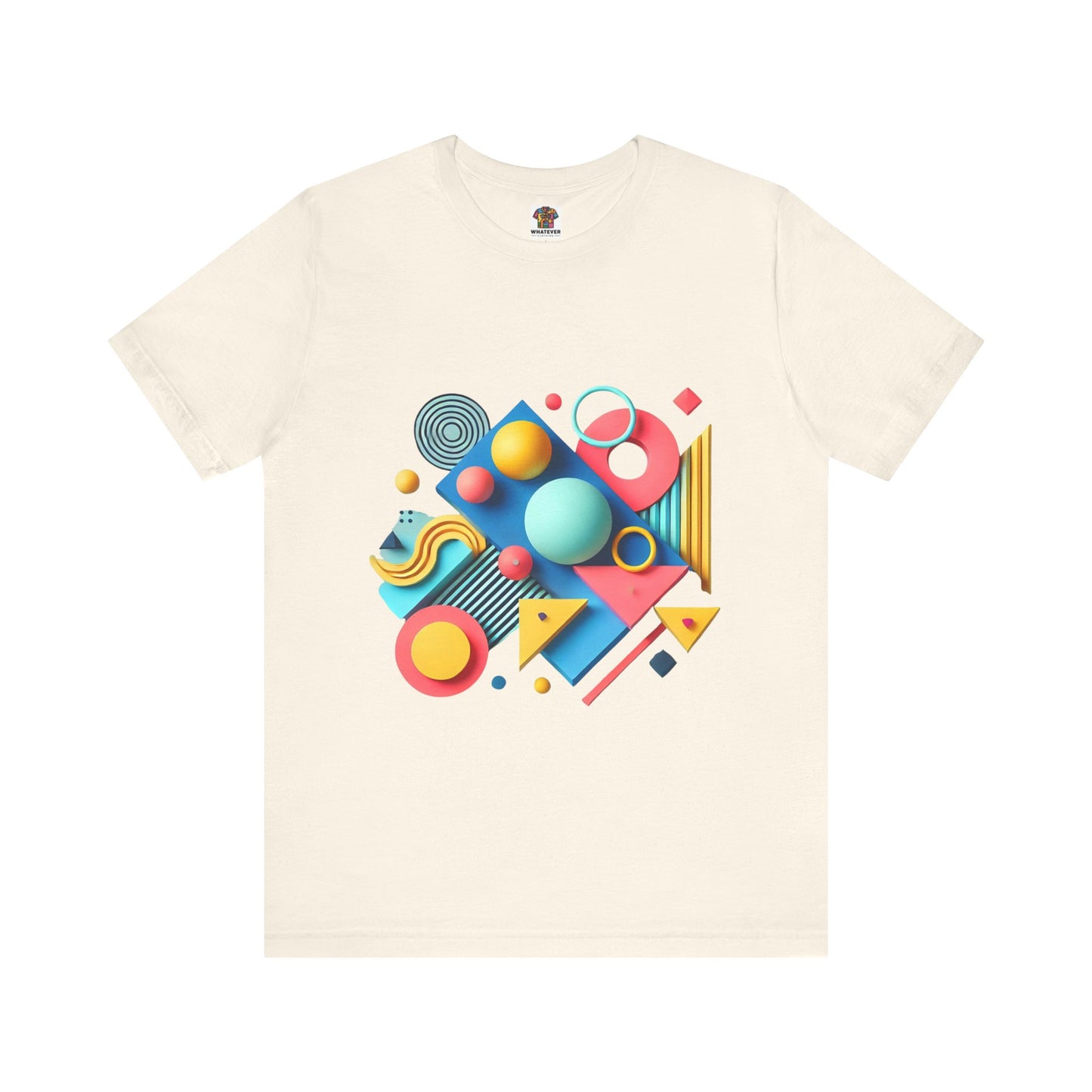 Abstract Geometric Shapes Design: Pop Surrealism