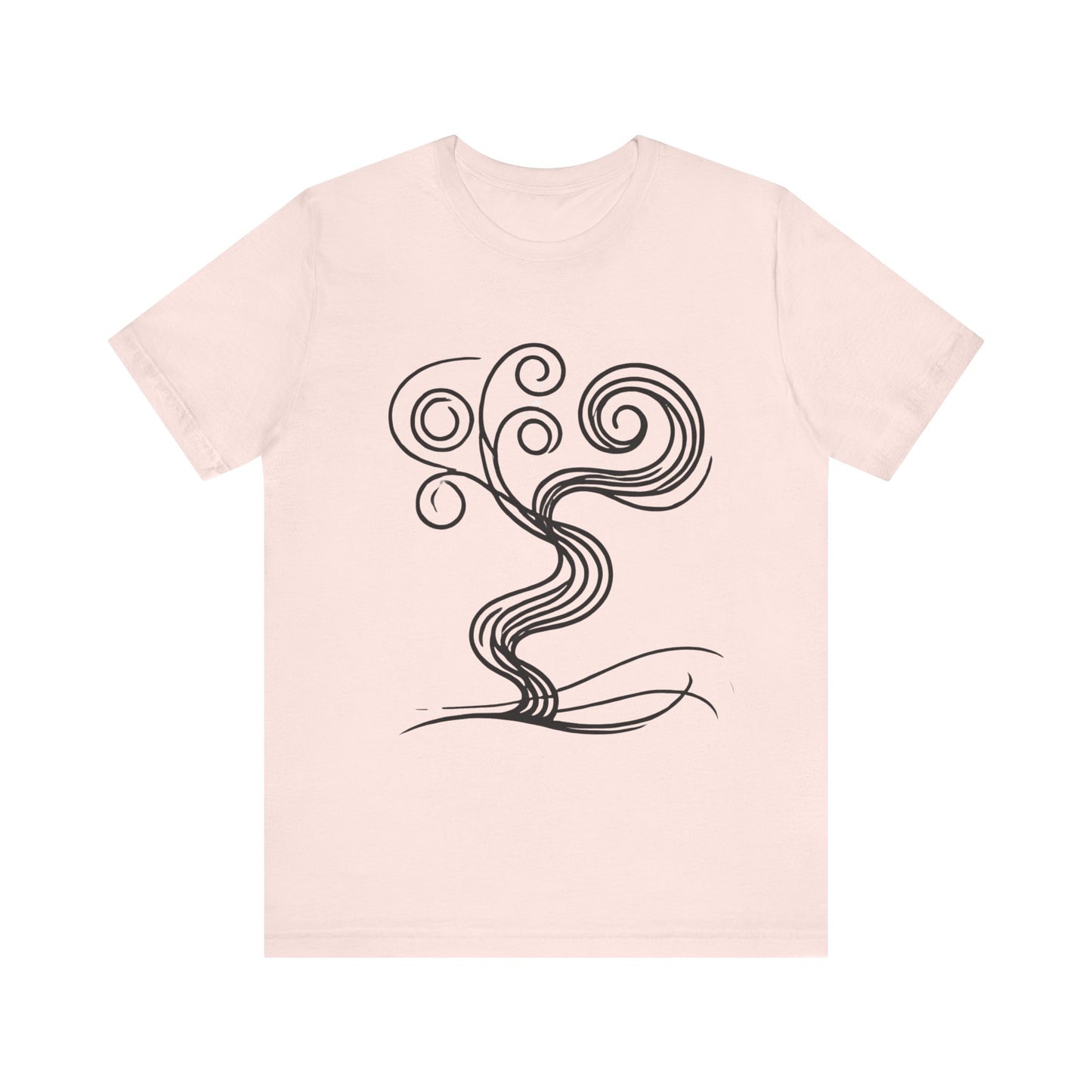Twisted
Tree: Minimalist Line Art