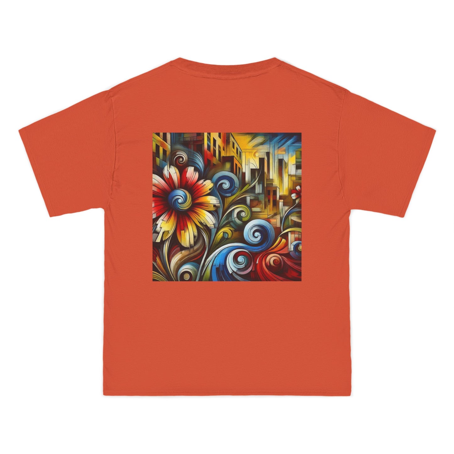 Swirling
Flowers: Futurist Expressionism