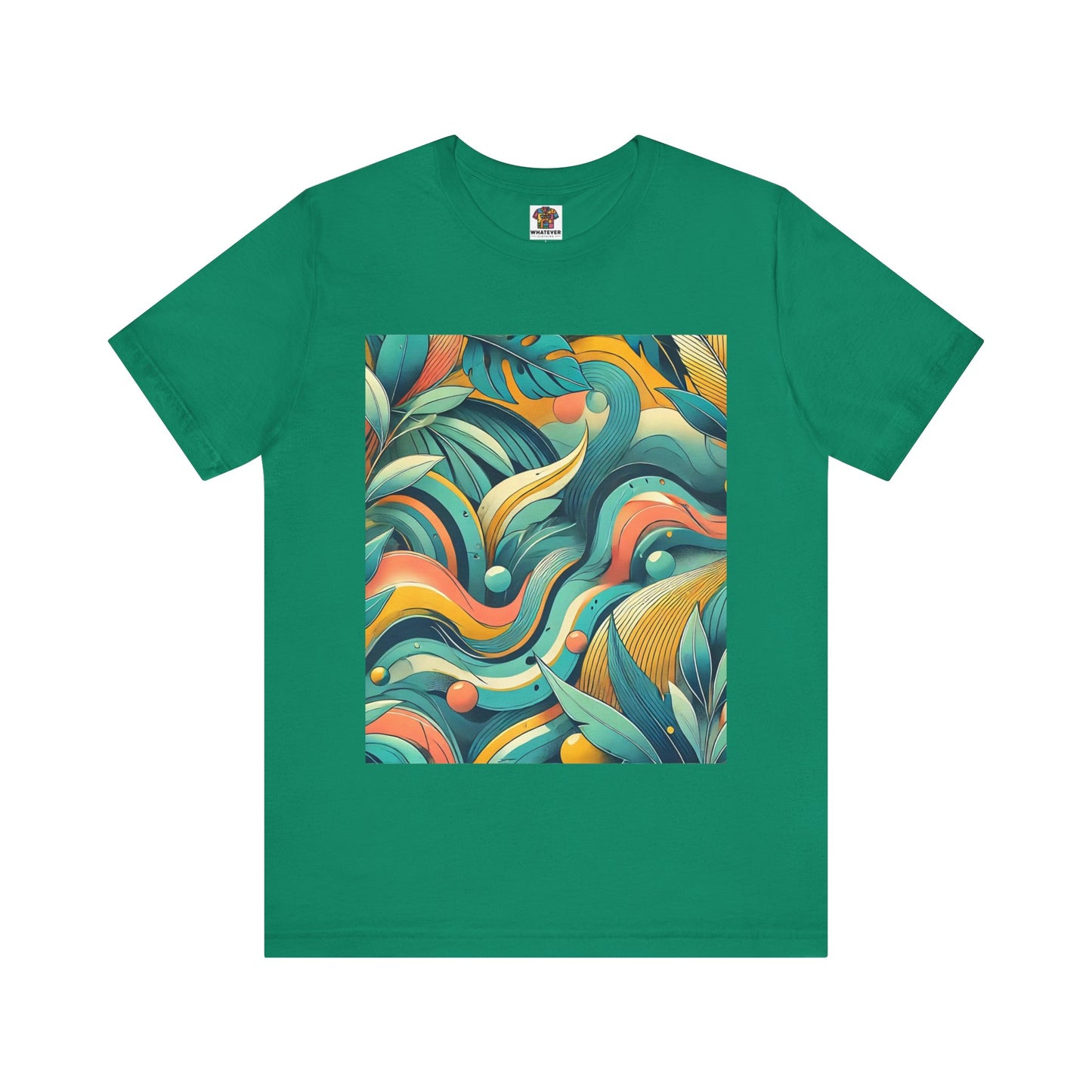 Abstract Waves: Tropical Vibe