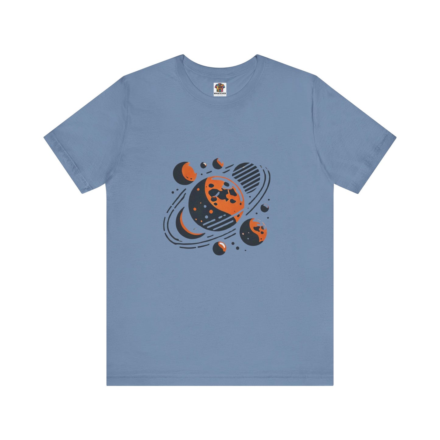 Orbiting Moons: Minimalist Geometric