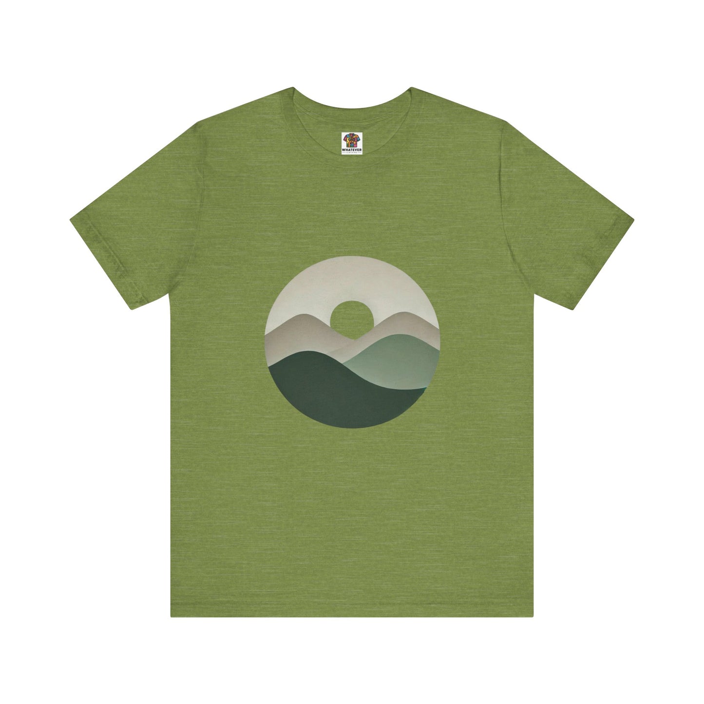 Mountain Landscape: Minimalistic Rustic