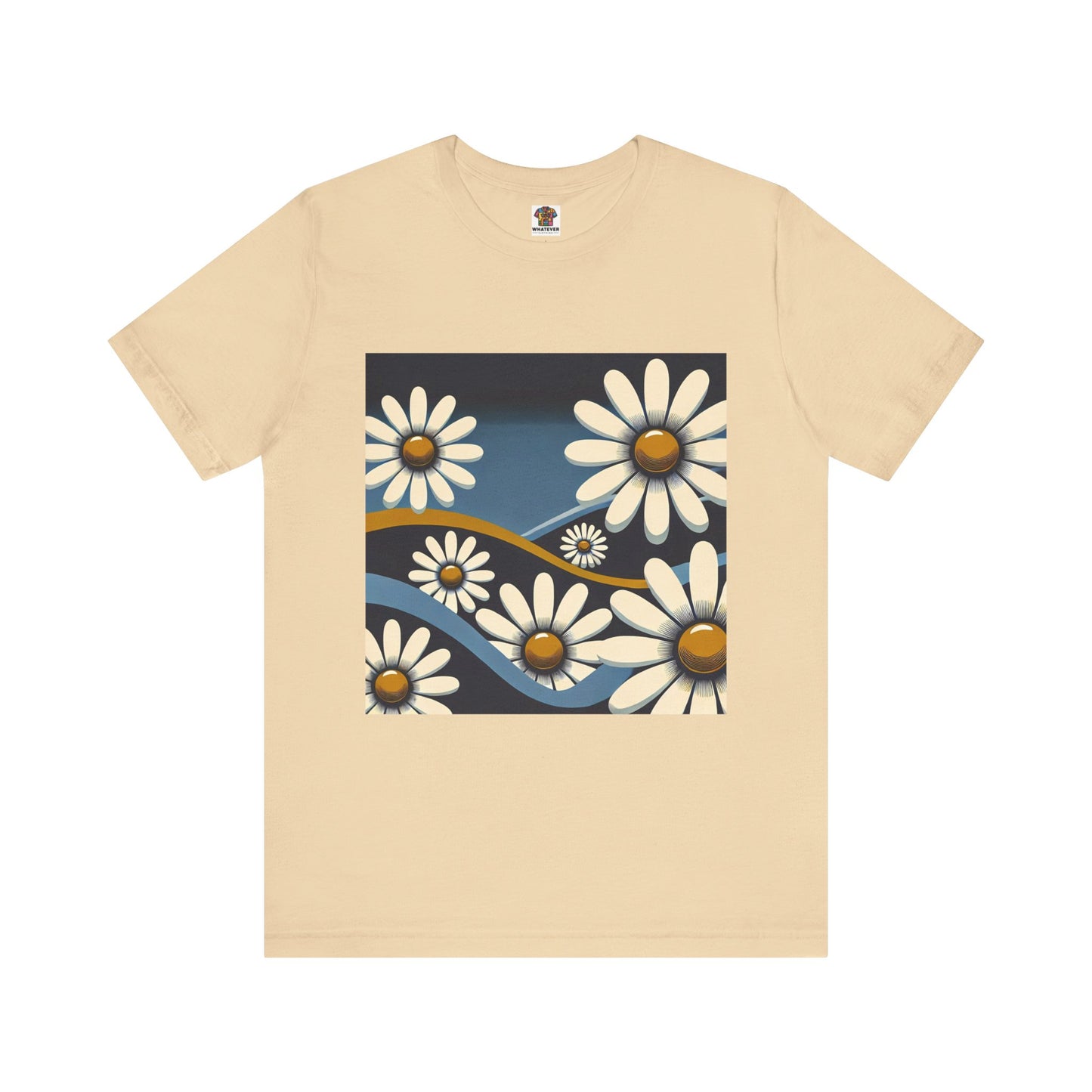 Daisy Landscape: Retro Pop-Art