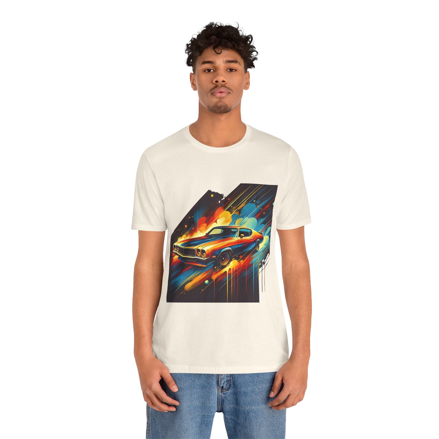 1970s Car: Abstract Splash