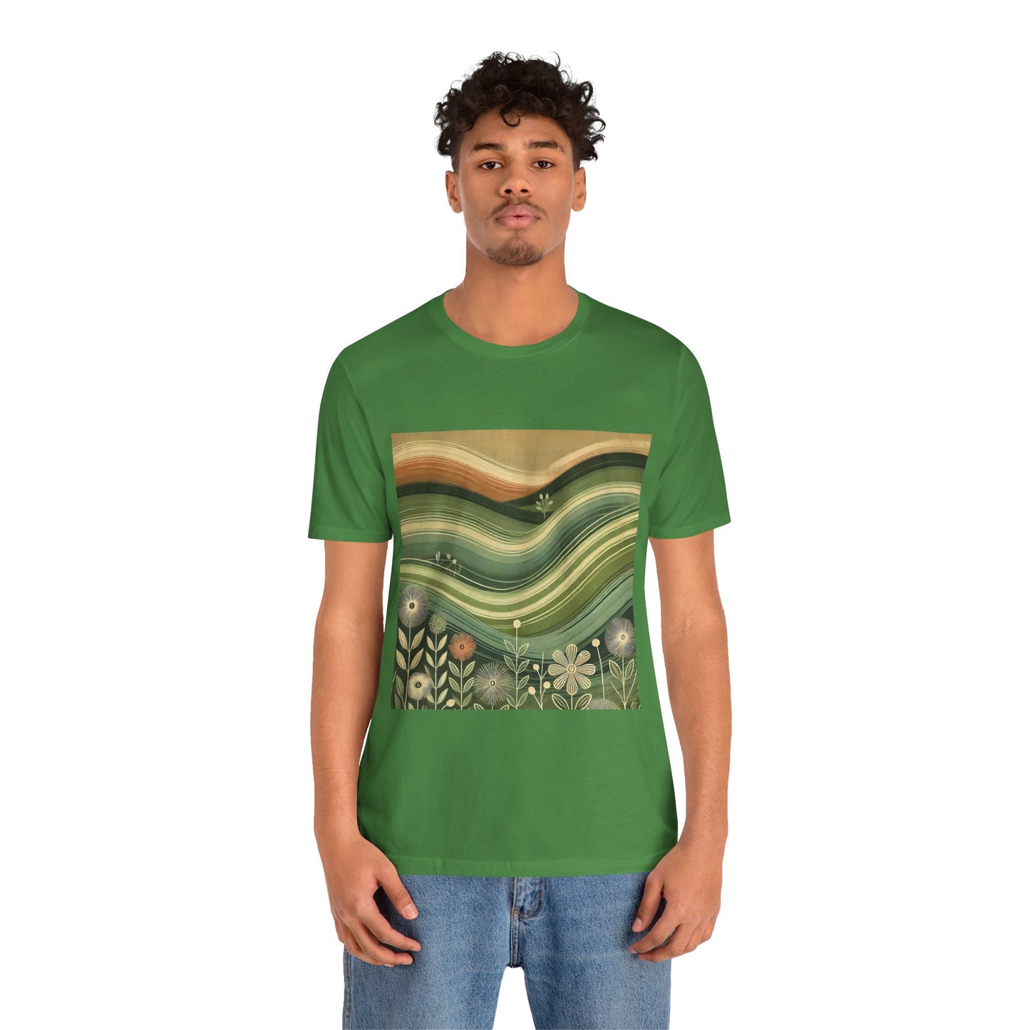 Rolling Hills: Floral Sepia