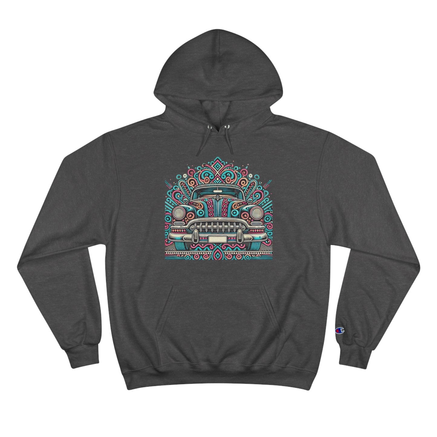 Stylized
Vintage Car: Ethnic Boho Vibes