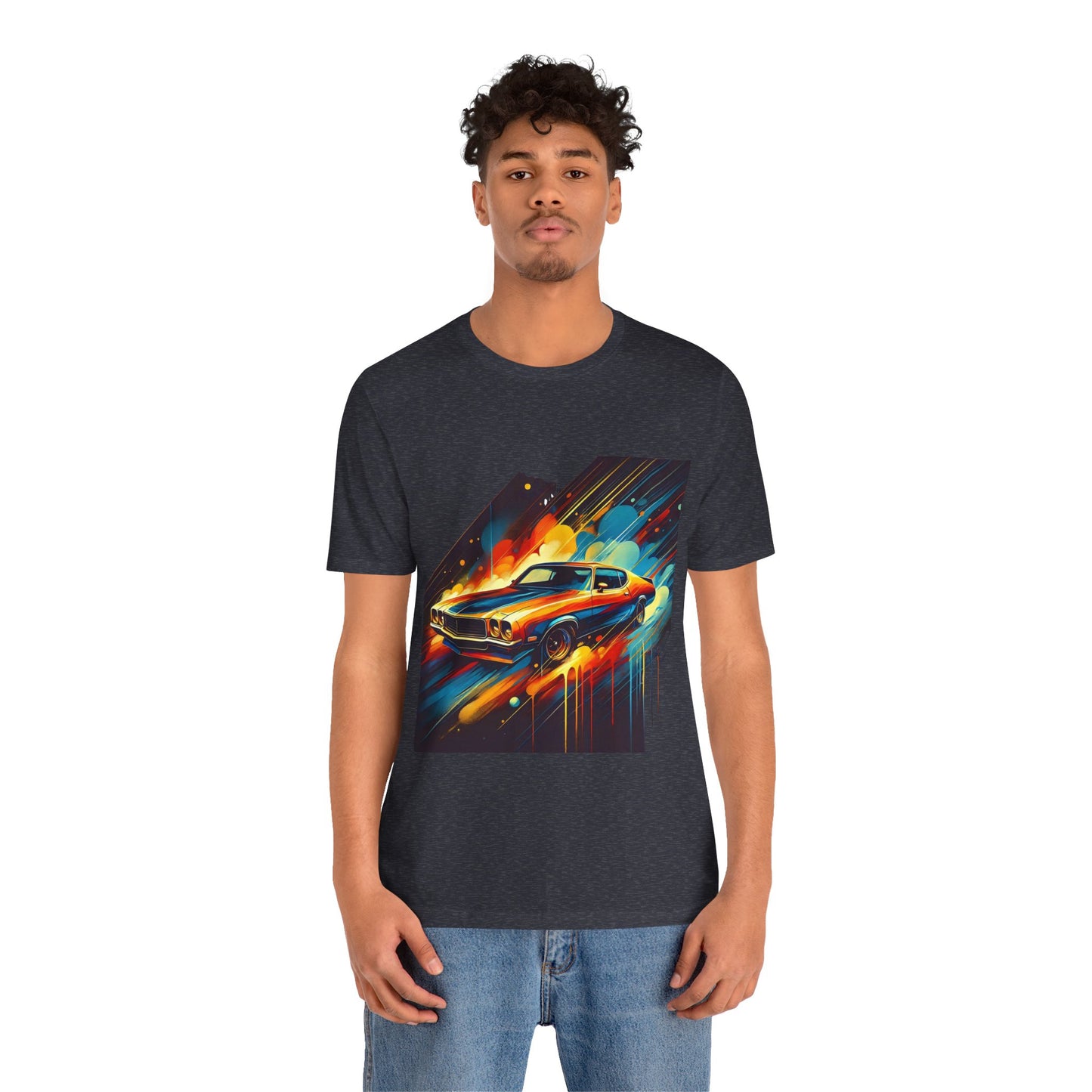 1970s Car: Abstract Splash