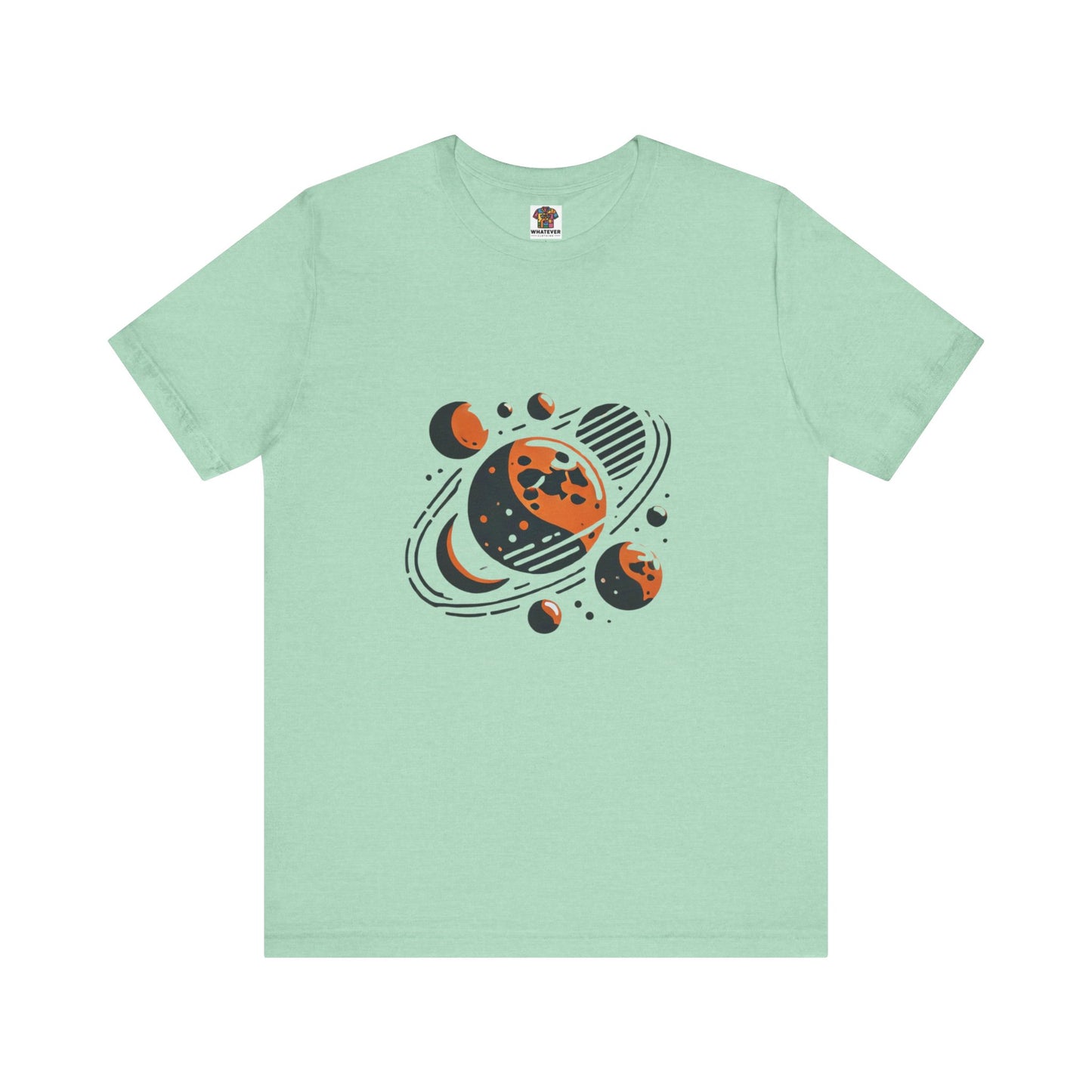 Orbiting Moons: Minimalist Geometric