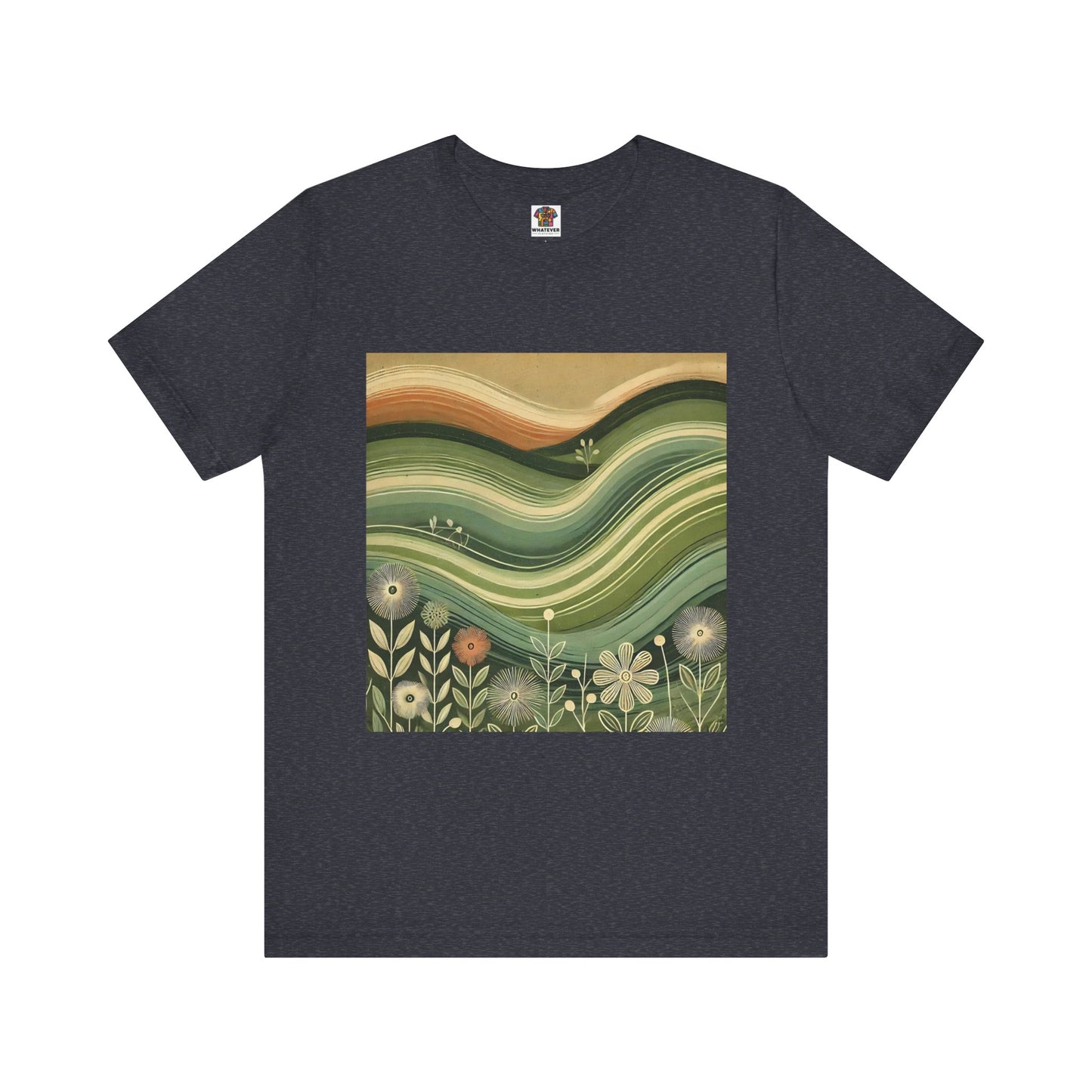 Rolling Hills: Floral Sepia