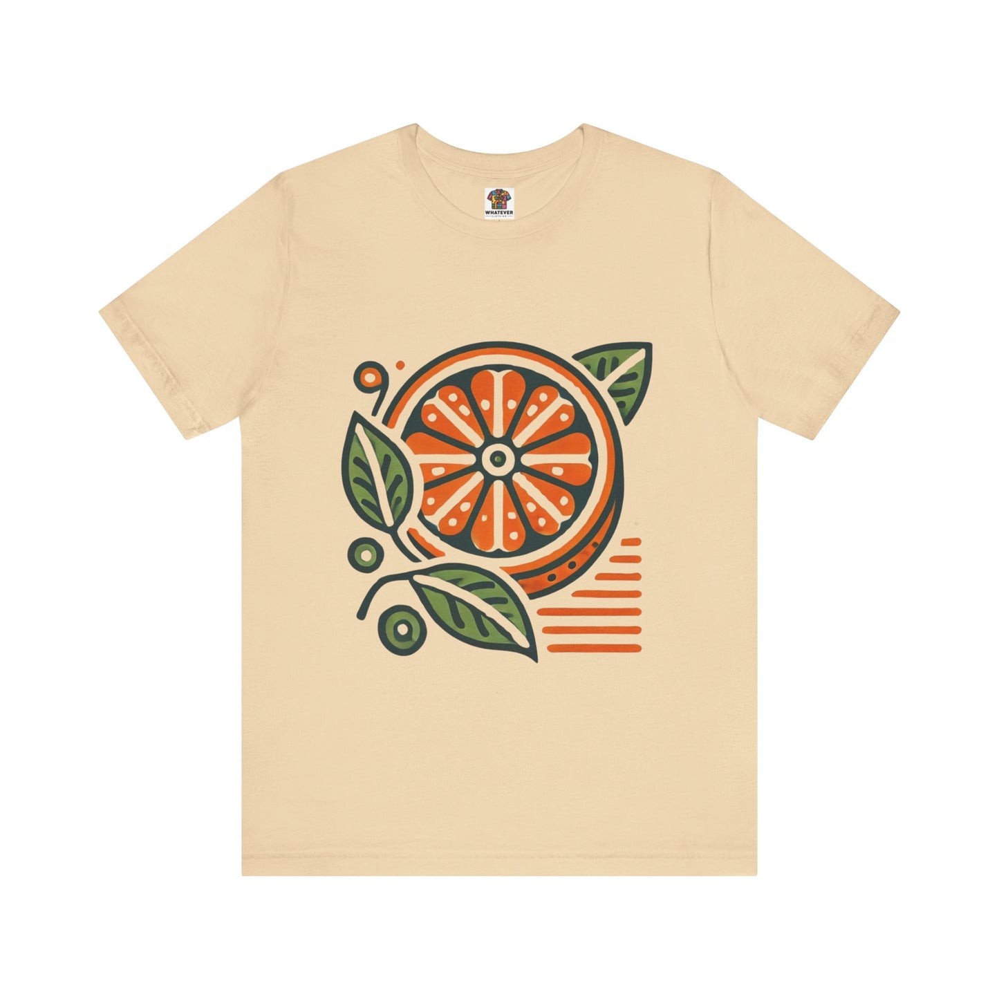 Citrus Slice: Floral Orange Vibe