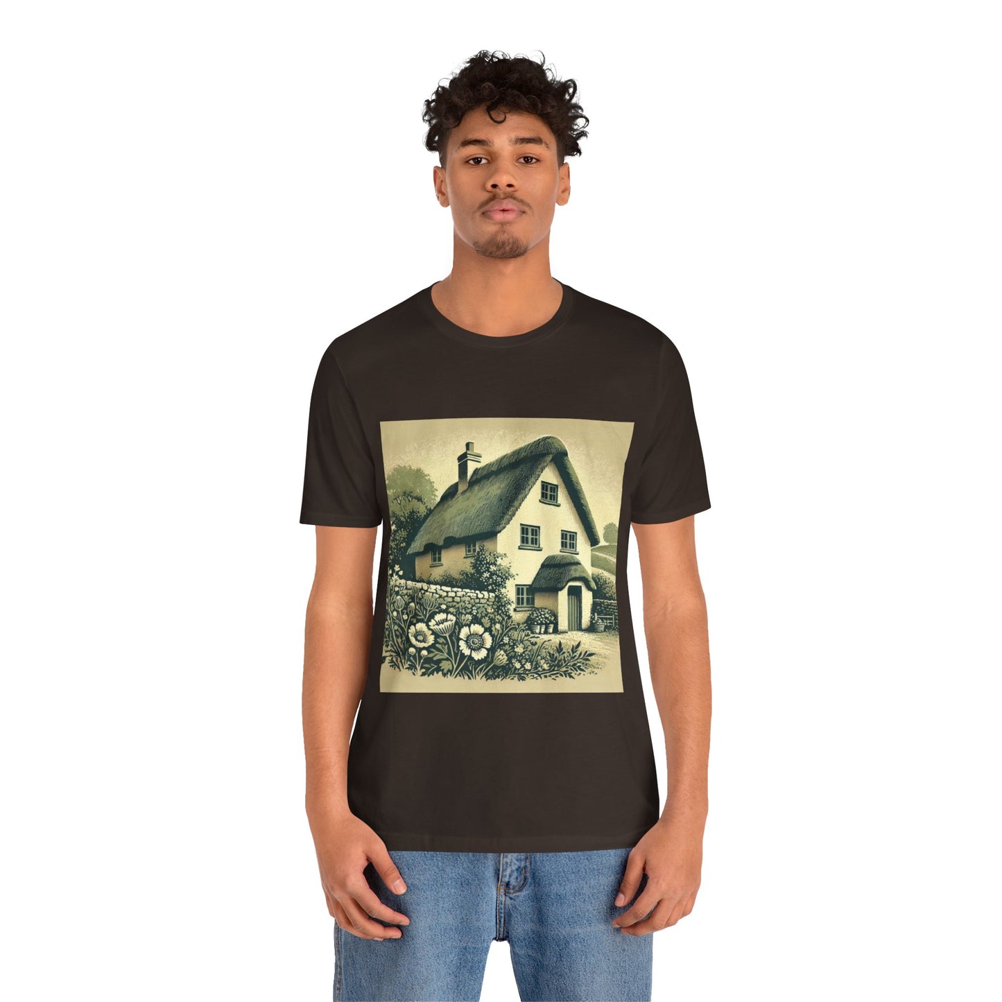 Cottage: Floral Sepia
