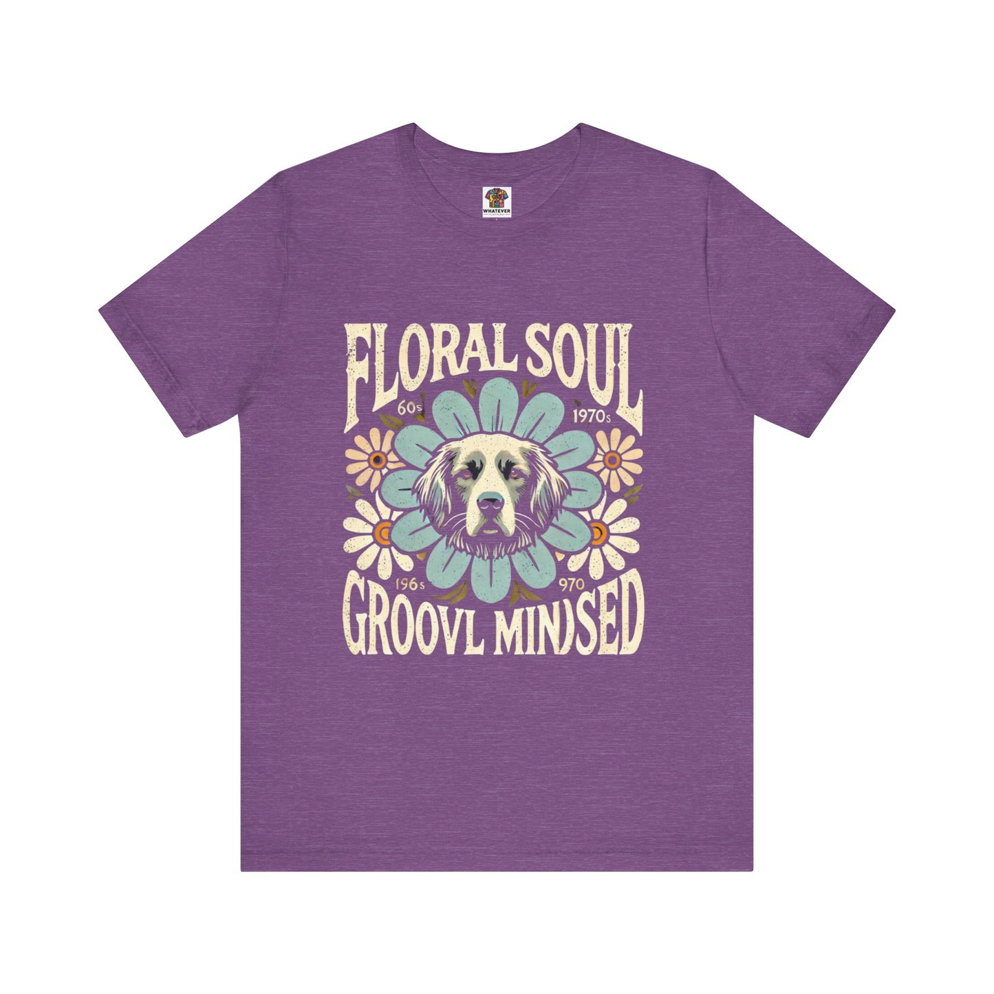 Stylized Vintage Dog: GROOVY Retrozip