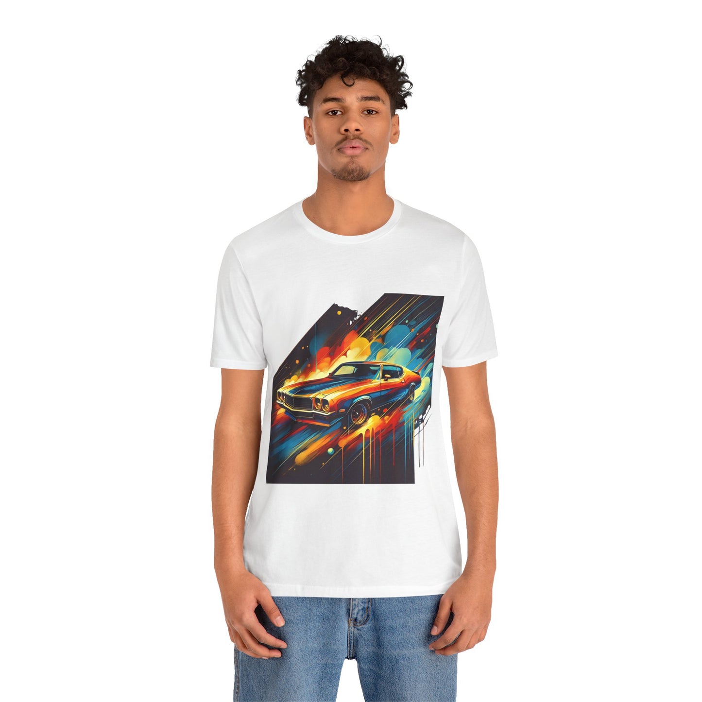 1970s Car: Abstract Splash