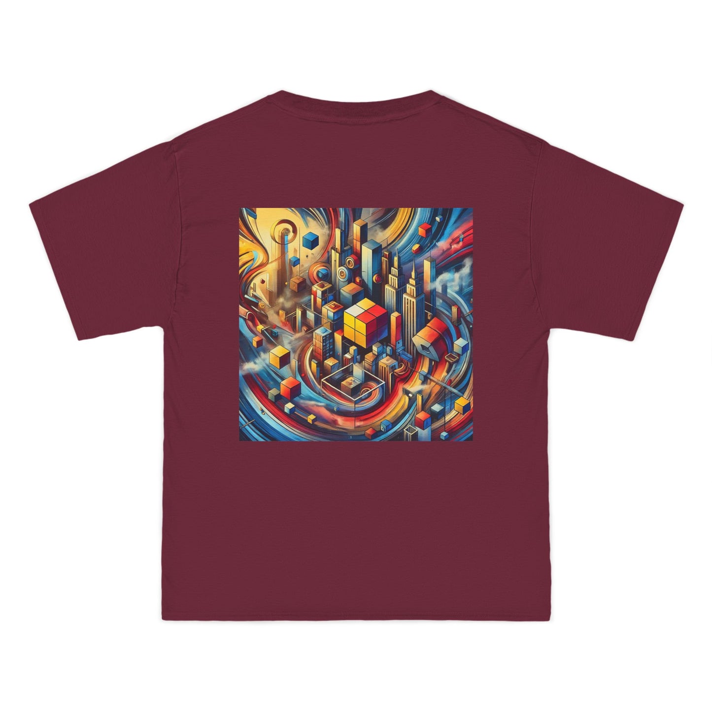 Floating
Geometry: Futurist Expressionism