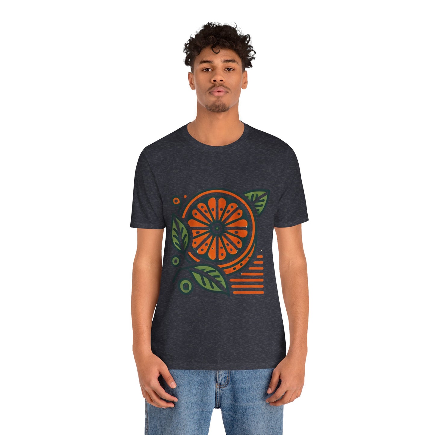 Citrus Slice: Floral Orange Vibe