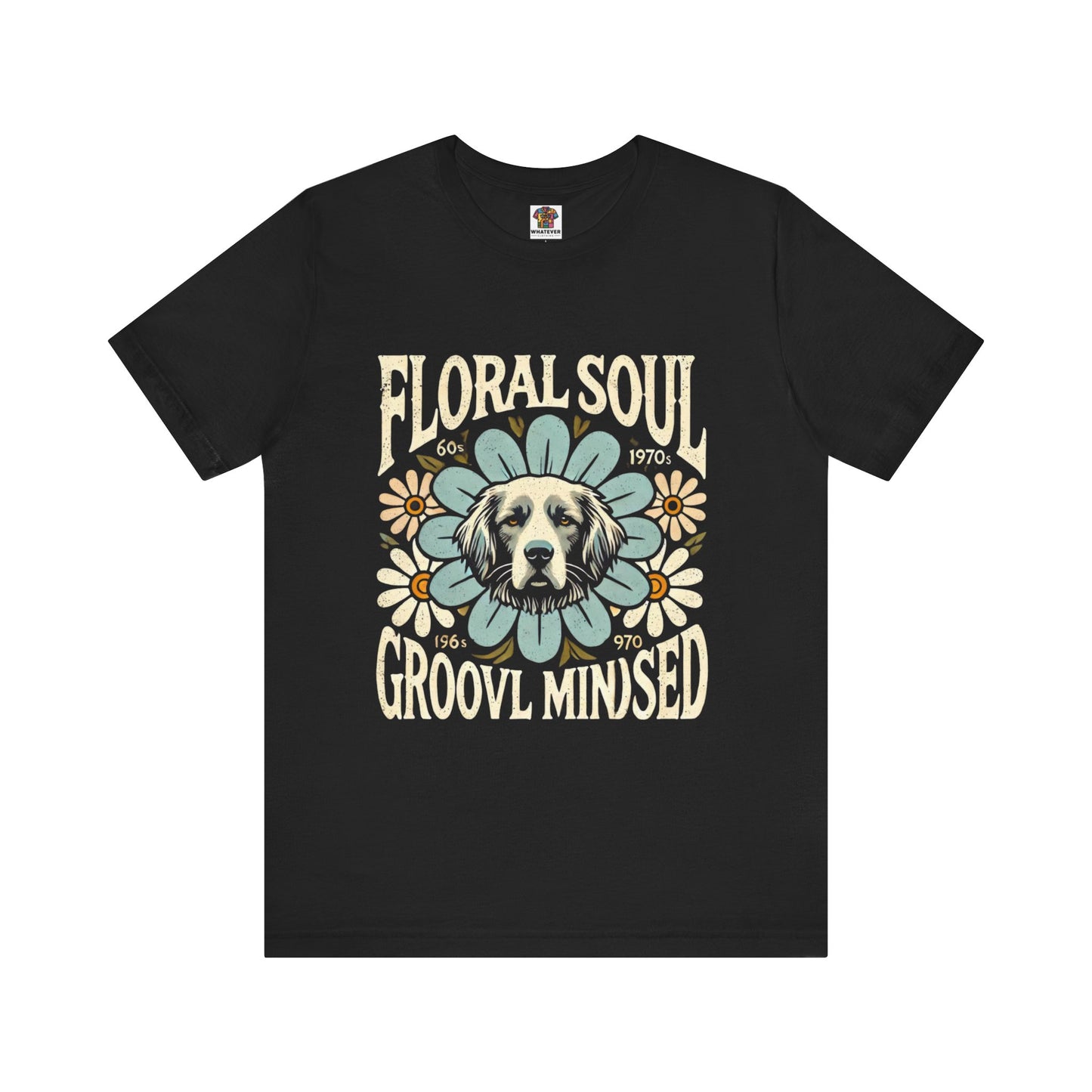 Stylized Vintage Dog: GROOVY Retrozip