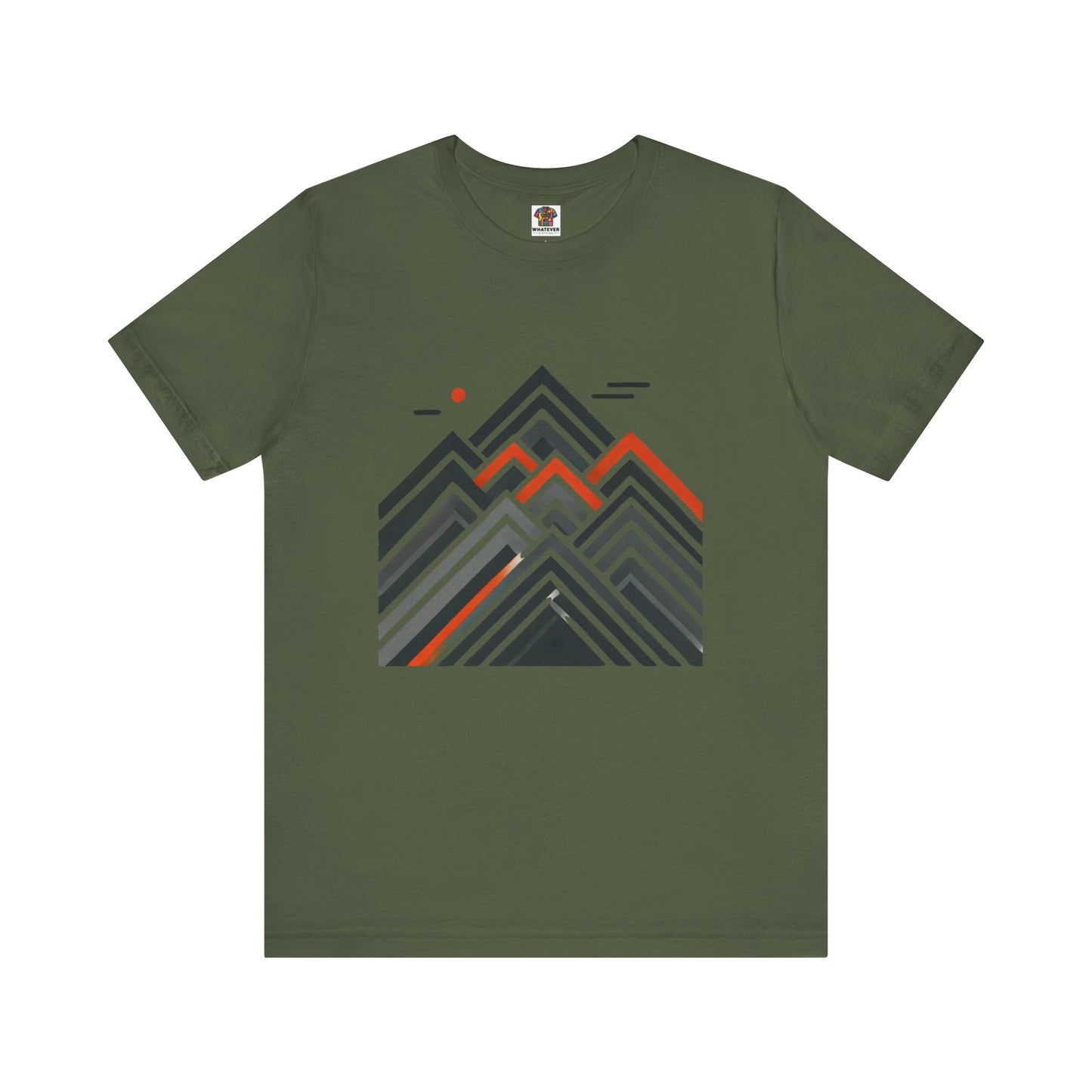 Abstract Mountain: Minimalist Geometric