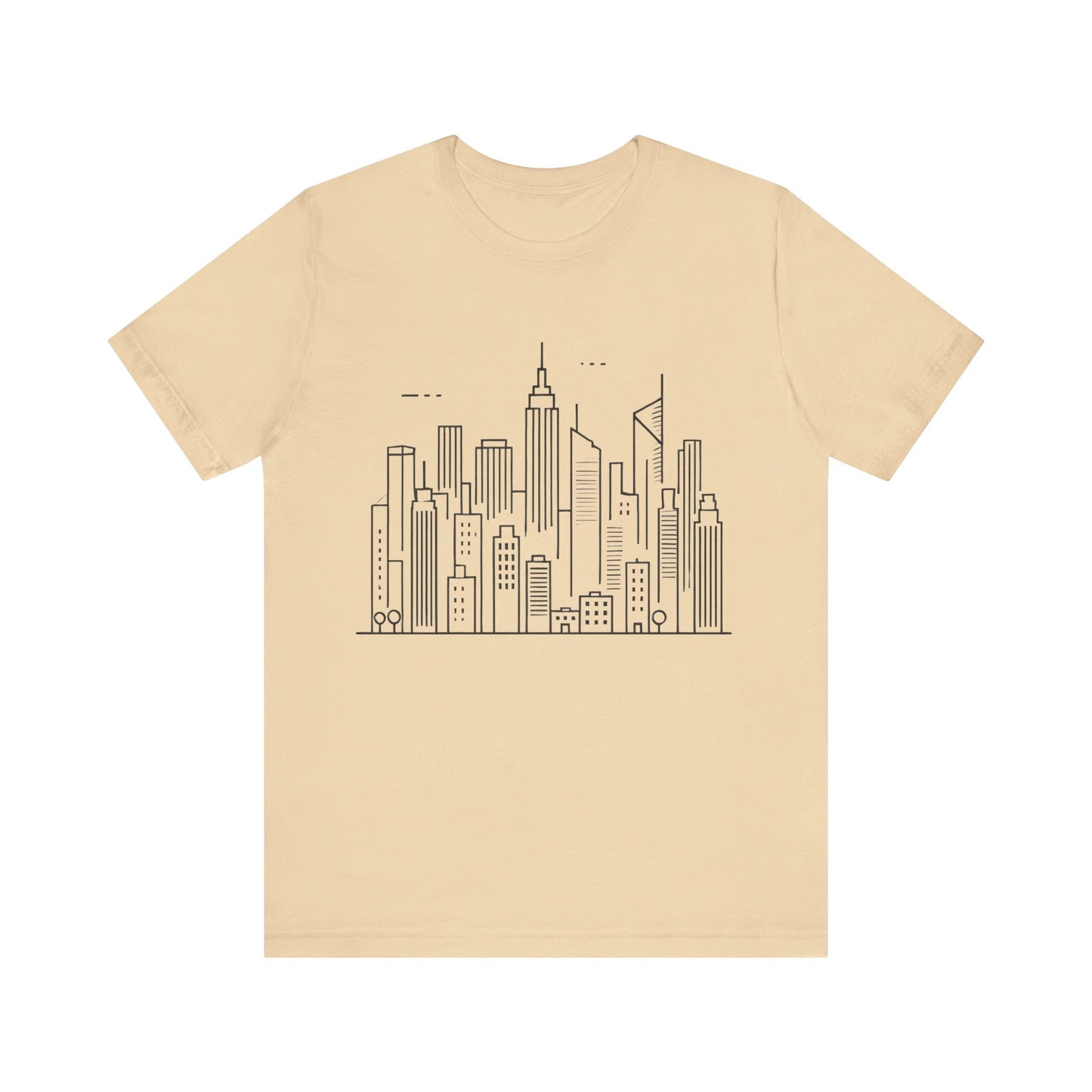 Architectural
Shape: Minimalist Line Art