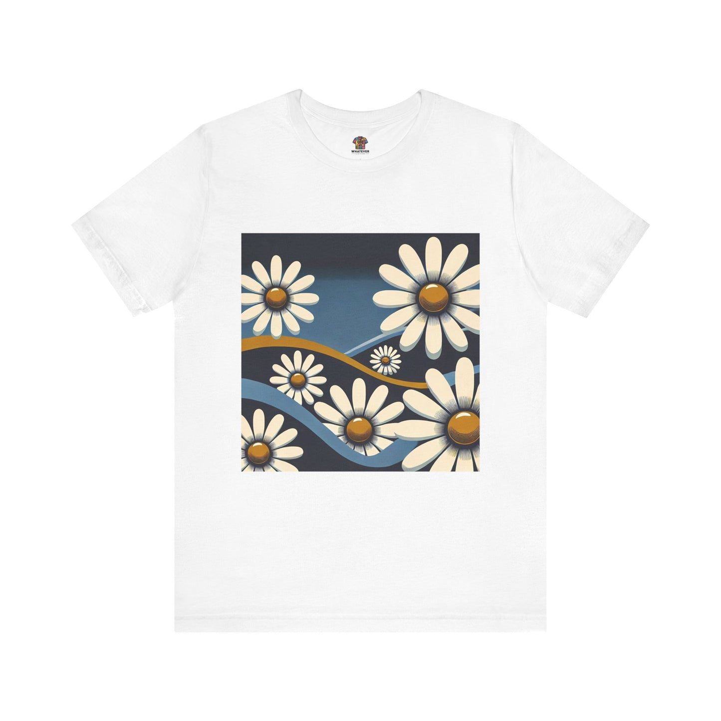 Daisy Landscape: Retro Pop-Art