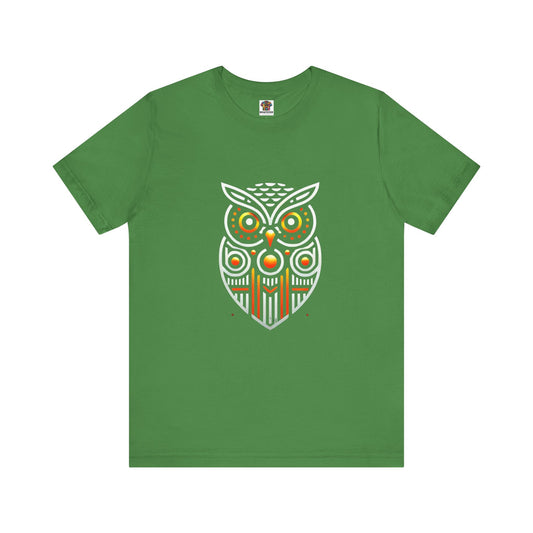 Mystic Owl: Minimalist Geometric