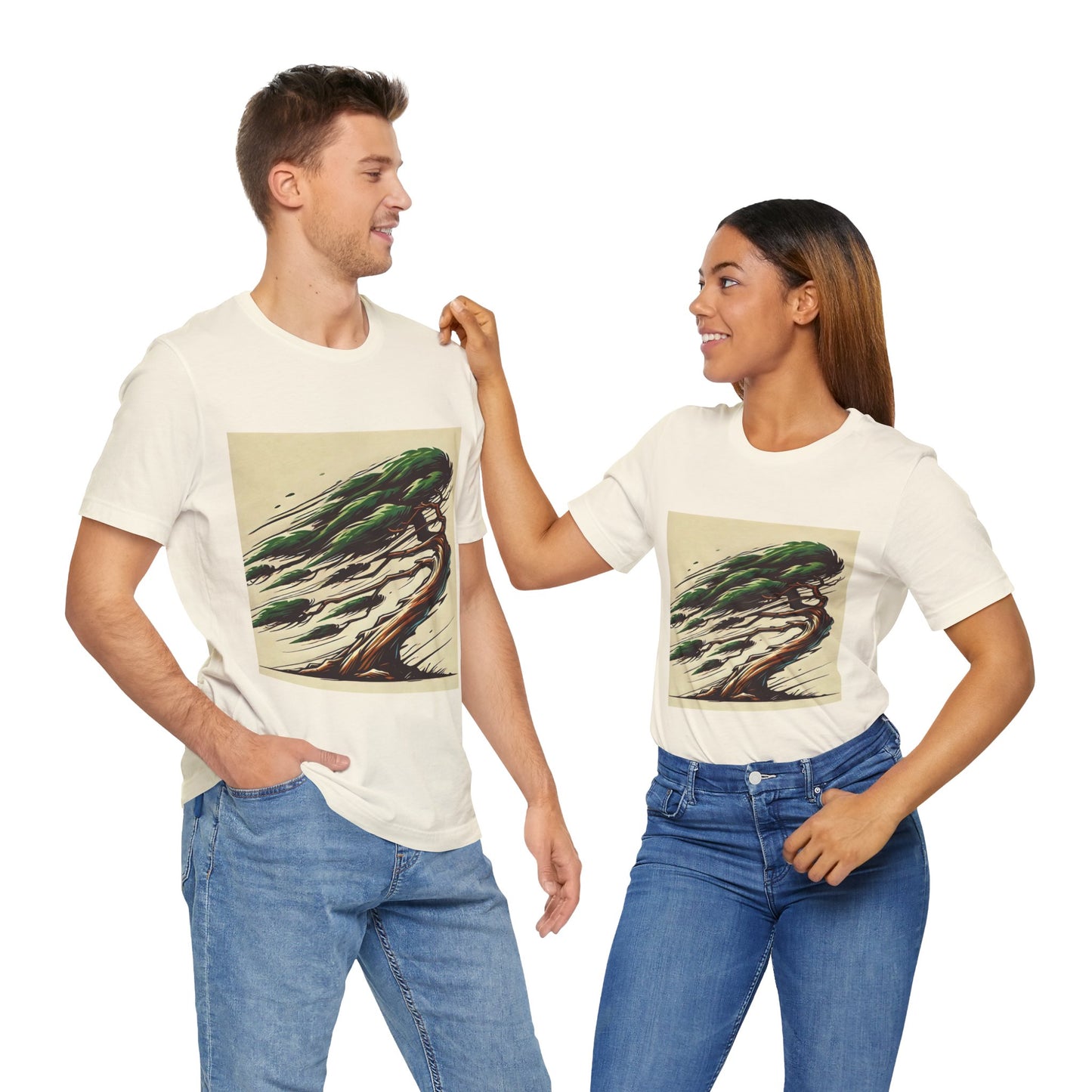 Wind-Swept Pine: Dynamic Motion
