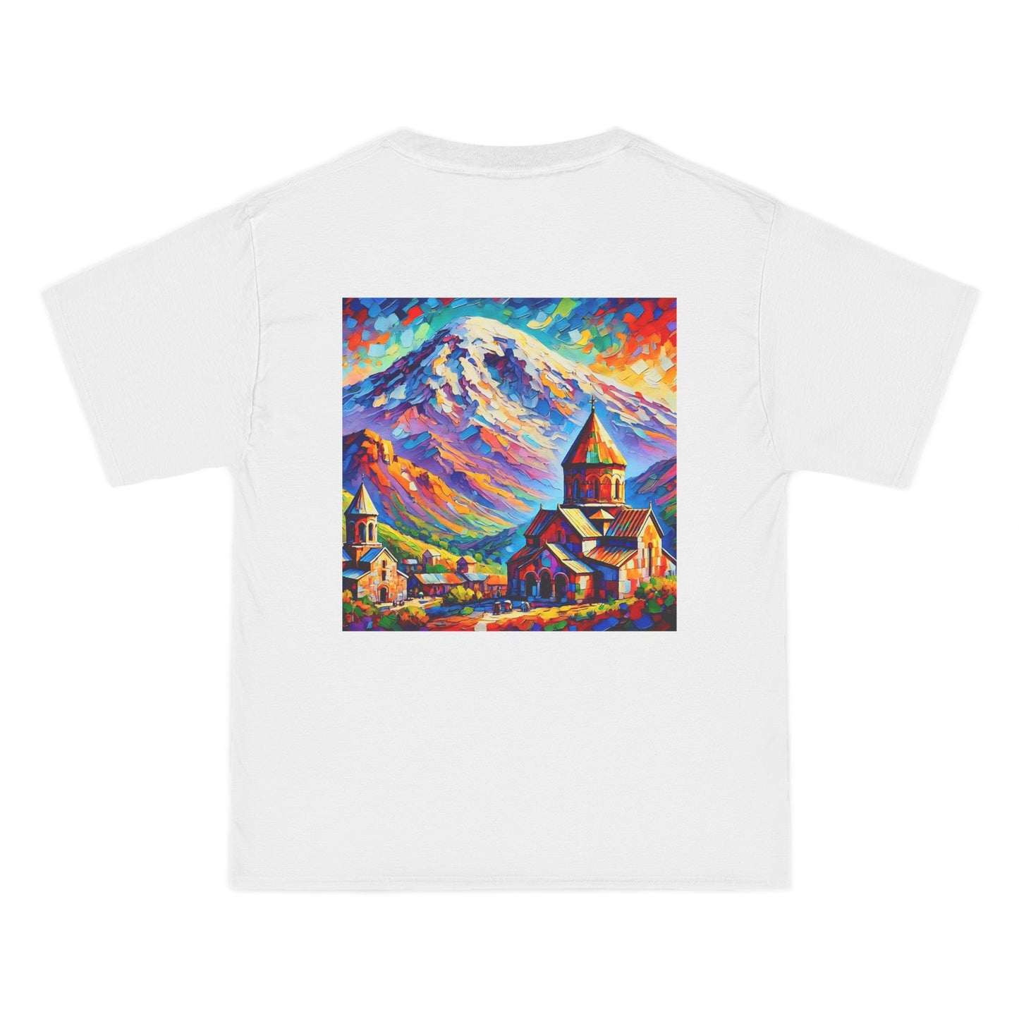 Ararat
Mountain & Church: Post-Impressionist Fauvism