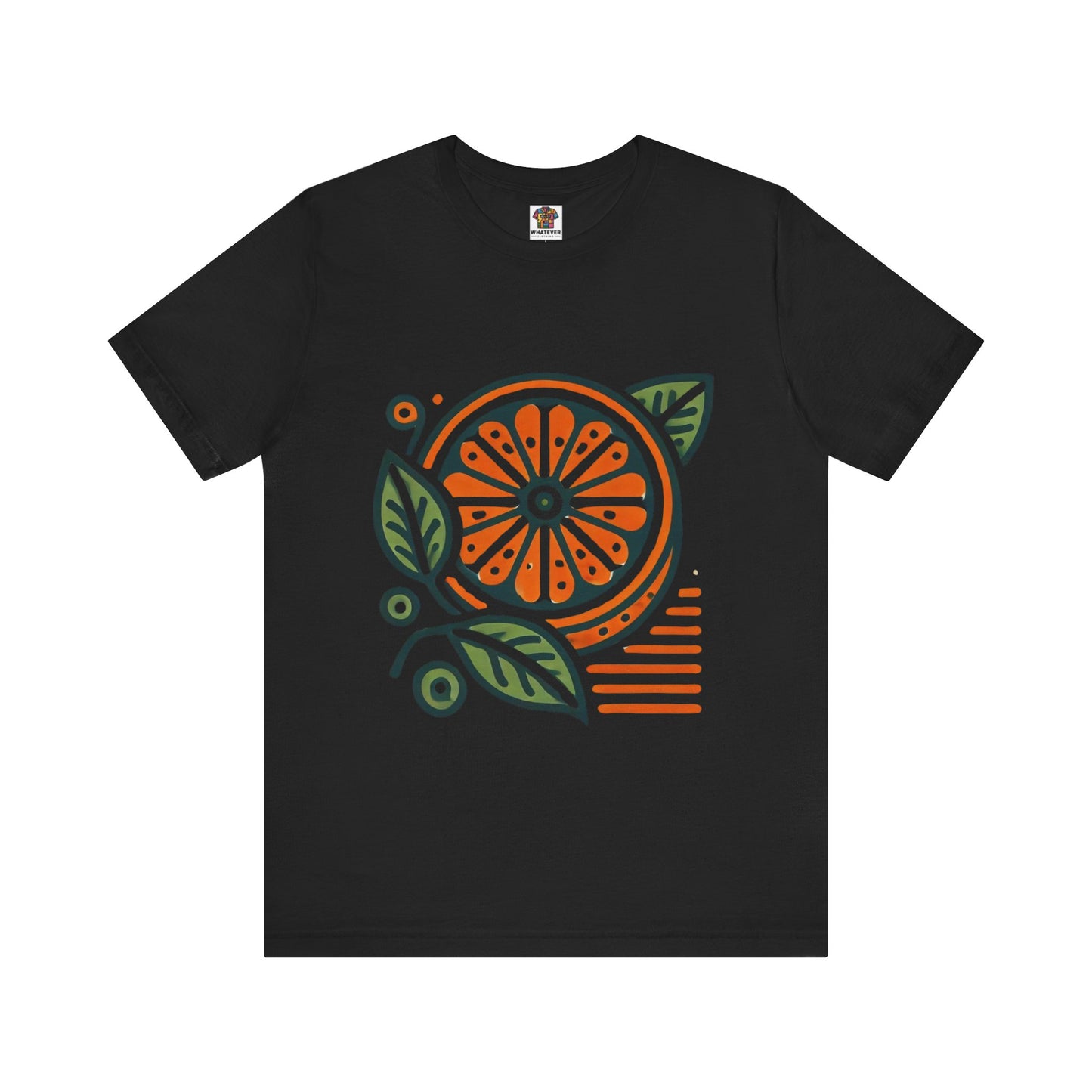 Citrus Slice: Floral Orange Vibe