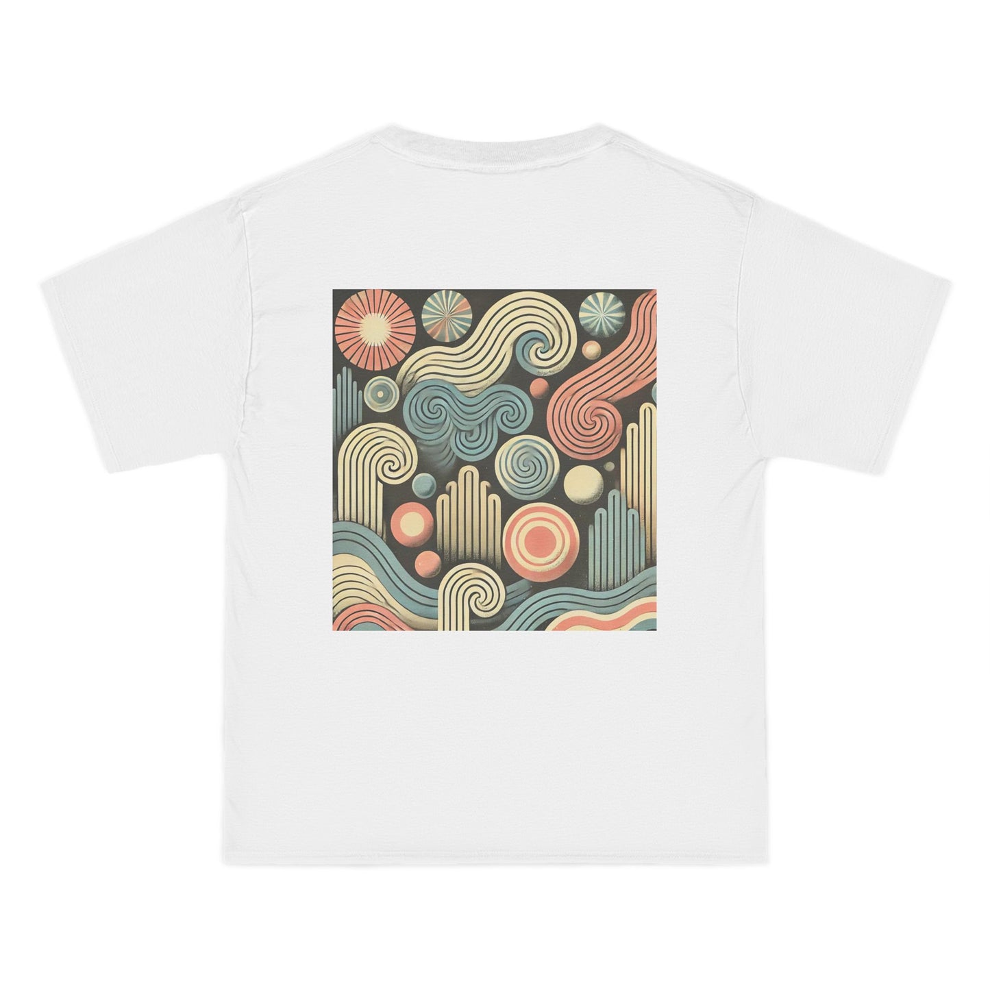 Abstract
Waves and Spirals: Groovy Retro