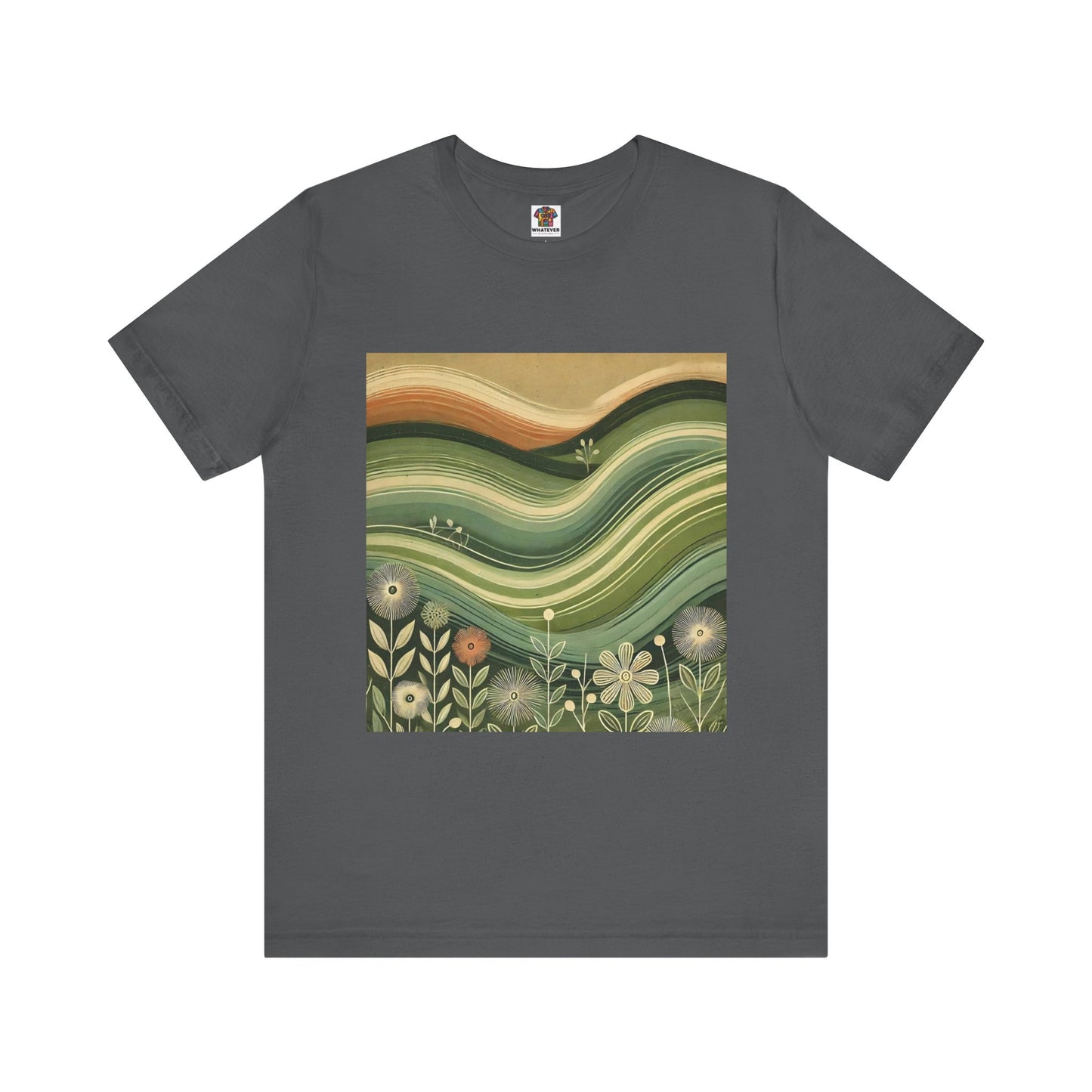 Rolling Hills: Floral Sepia
