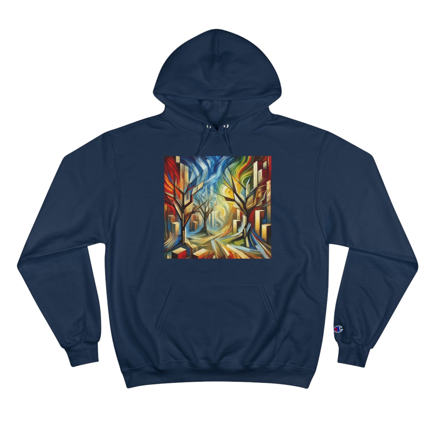 Fragmented
Trees: Futurist Expressionism