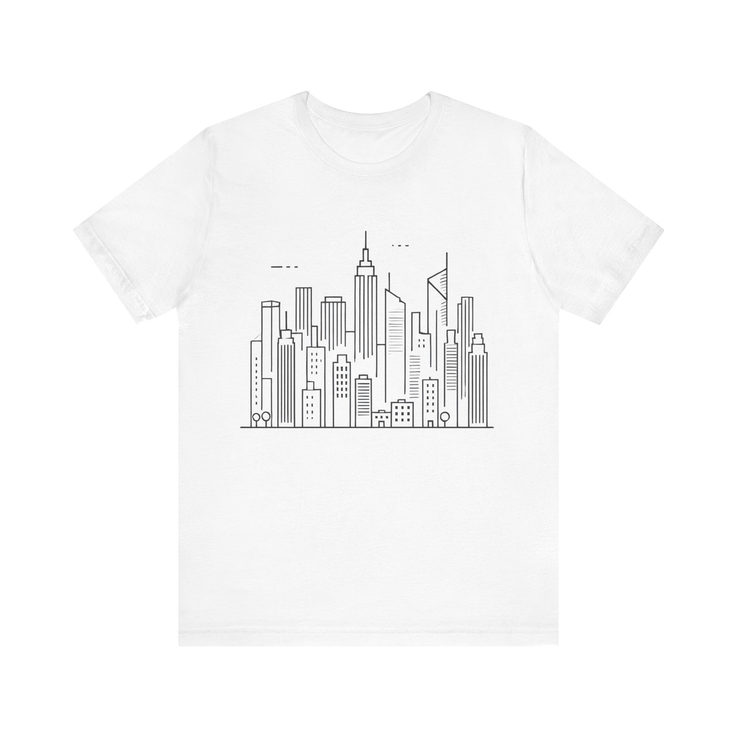 Architectural
Shape: Minimalist Line Art