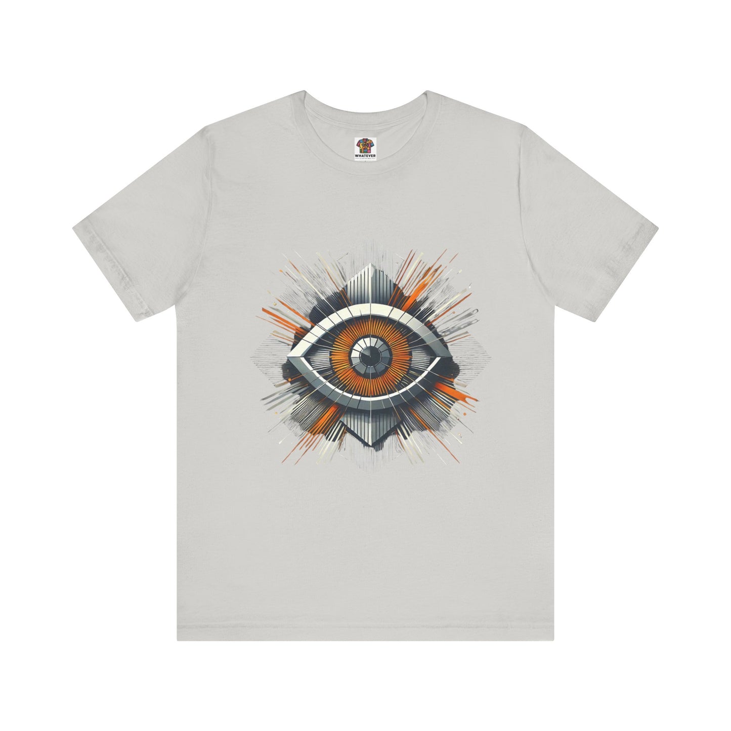 Futuristic Eye: Minimalist Geometric