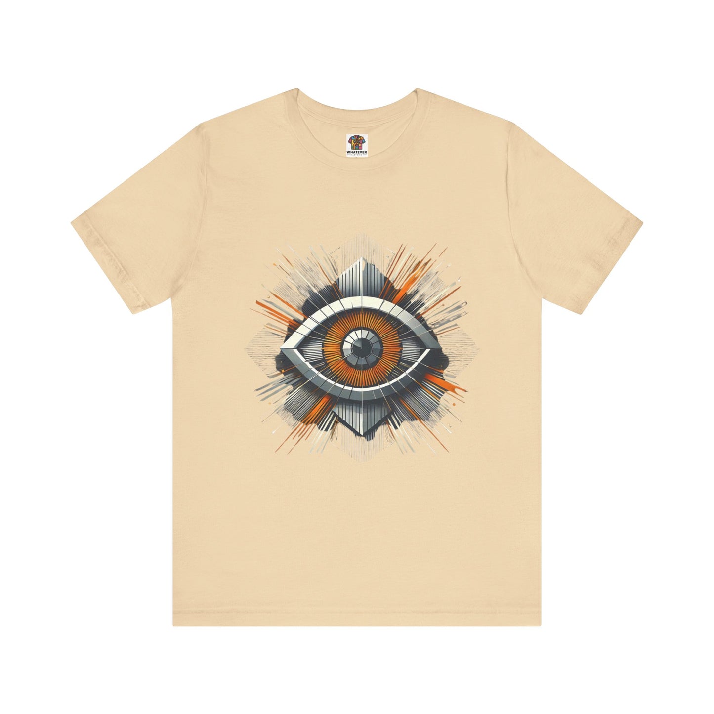 Futuristic Eye: Minimalist Geometric