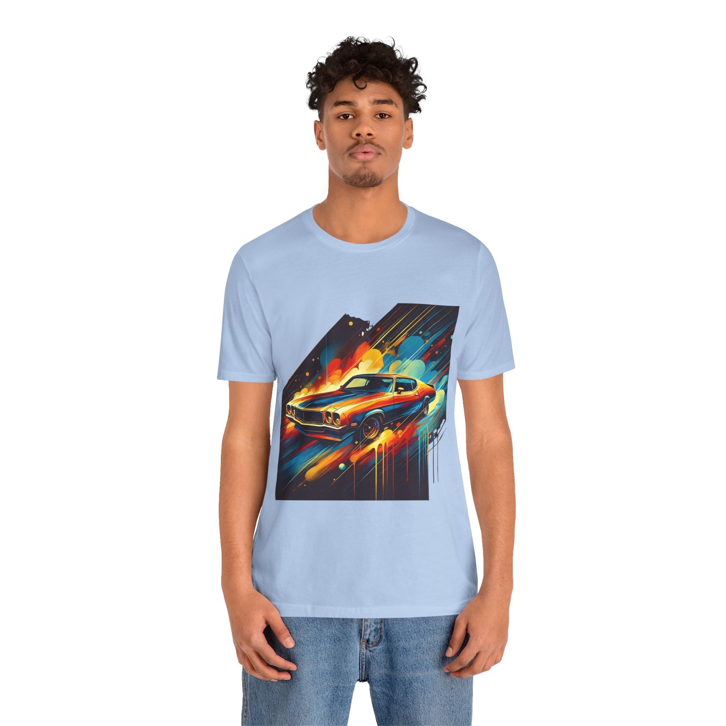 1970s Car: Abstract Splash
